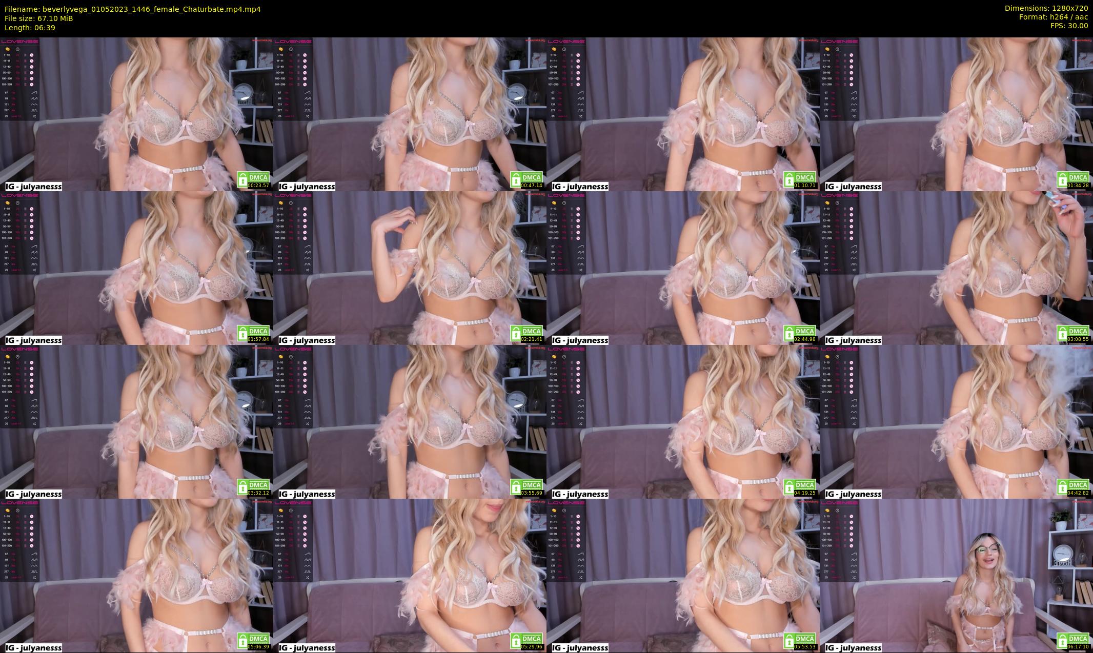 beverlyvega — 7 minute Chaturbate couple cam show recording, 720p, May 1, 2023
