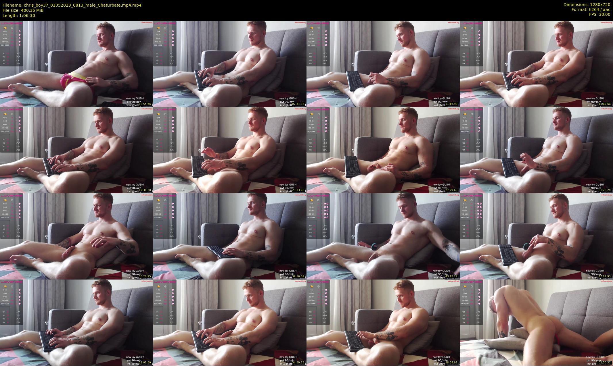 chris_boy37 — 67 minute Chaturbate male cam show recording, 720p, May 1, 2023