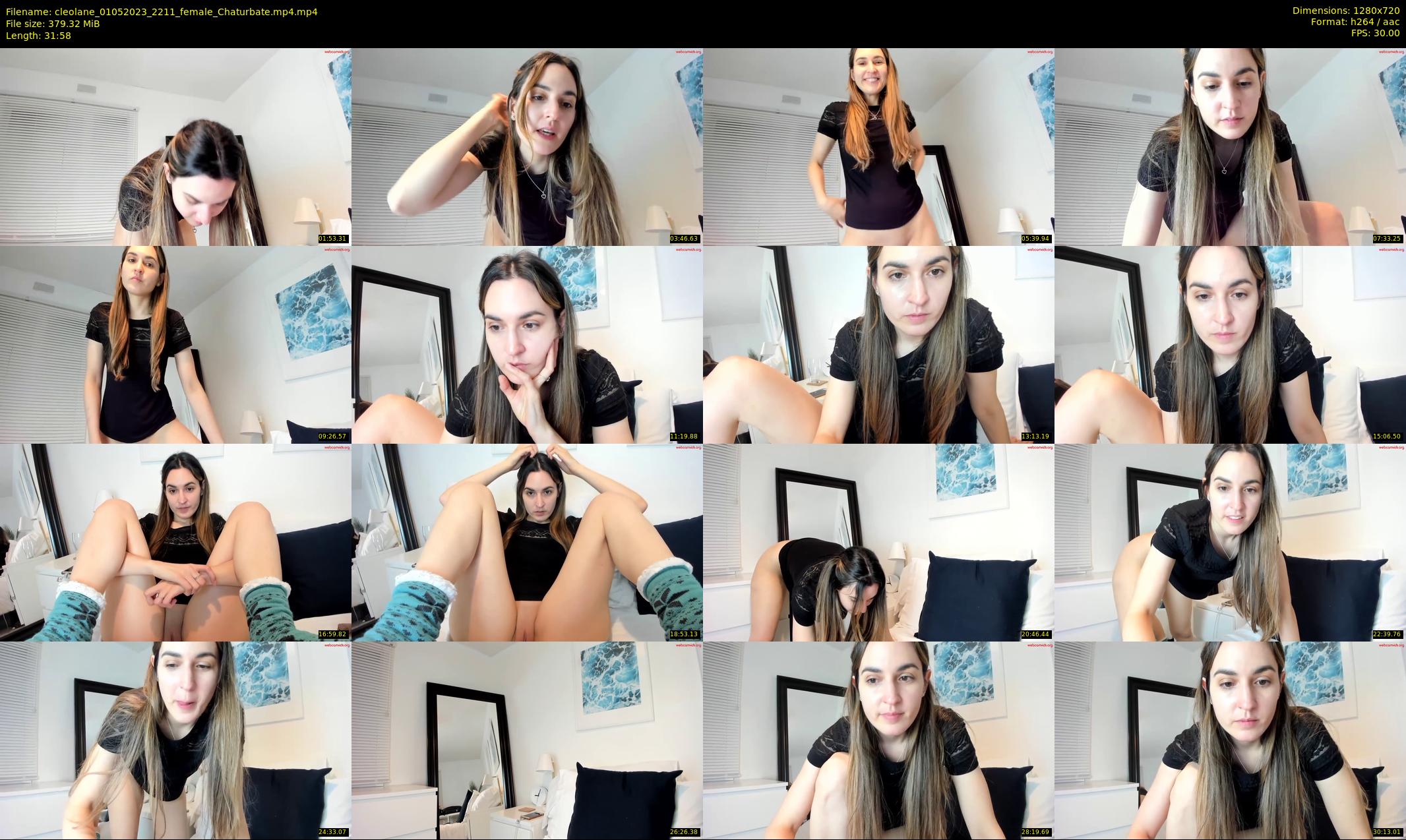 cleolane — 32 minute Chaturbate female cam show recording, 720p, May 1, 2023