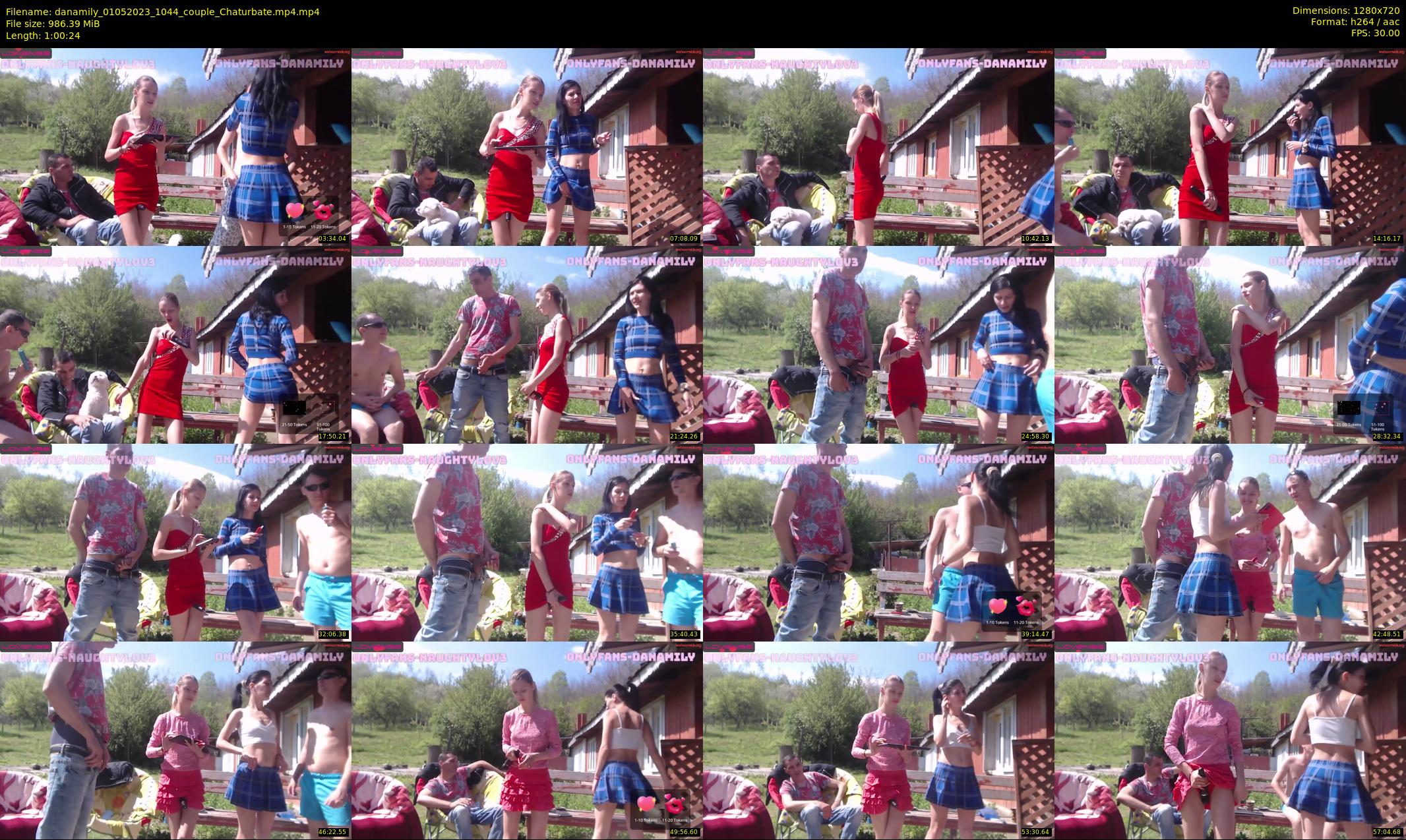 danamily — 61 minute Chaturbate female cam show recording, 720p, May 1, 2023