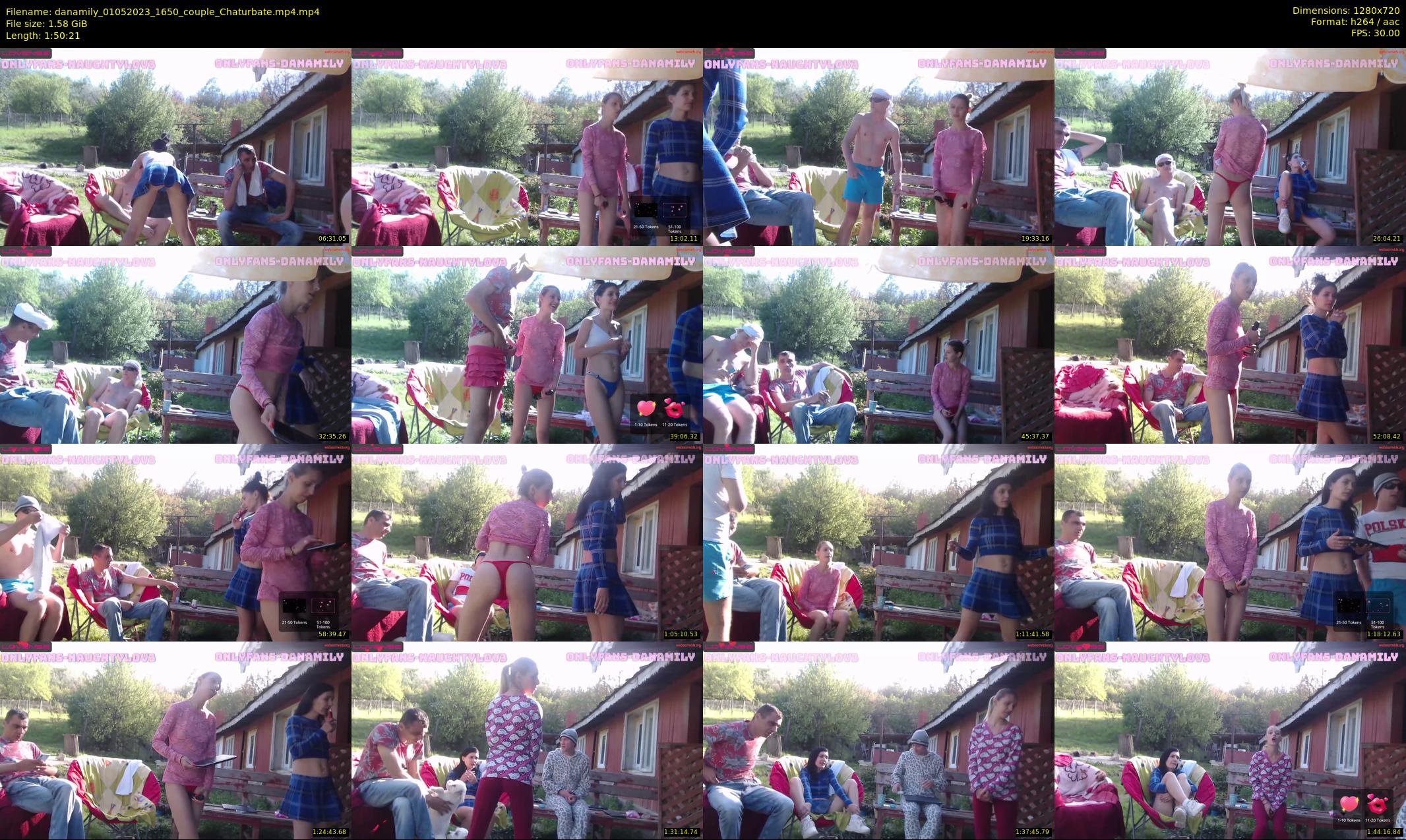danamily — 111 minute Chaturbate female cam show recording, 720p, May 1, 2023