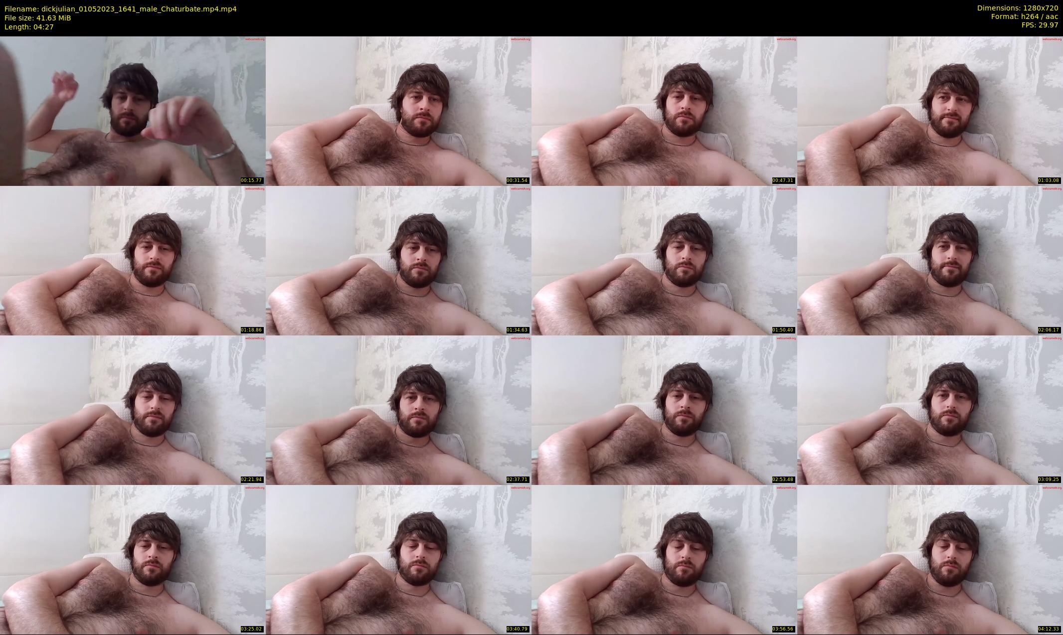 dickjulian — 5 minute Chaturbate male cam show recording, 720p, May 1, 2023