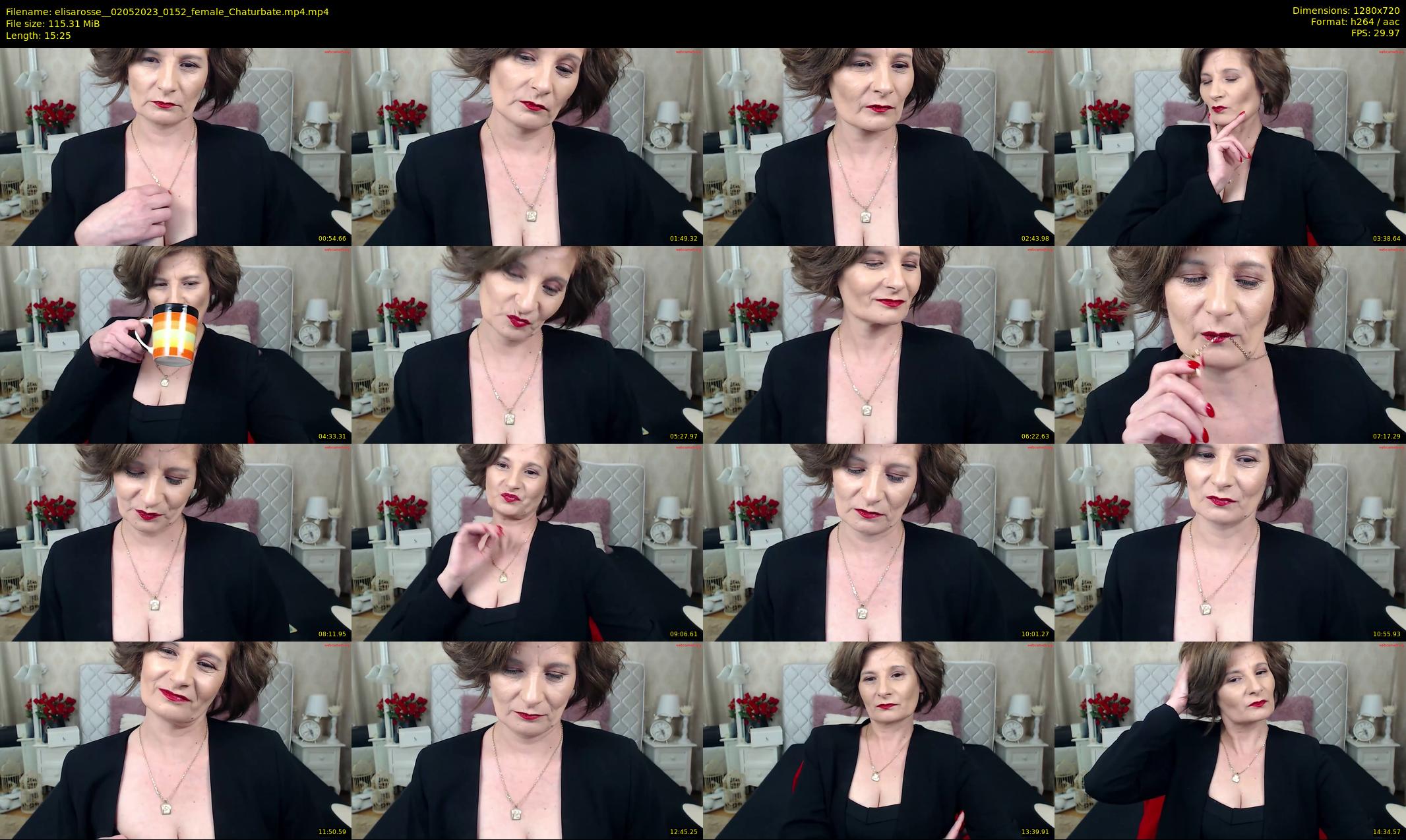 elisarosse_ — 16 minute Chaturbate female cam show recording, 720p, May 2, 2023
