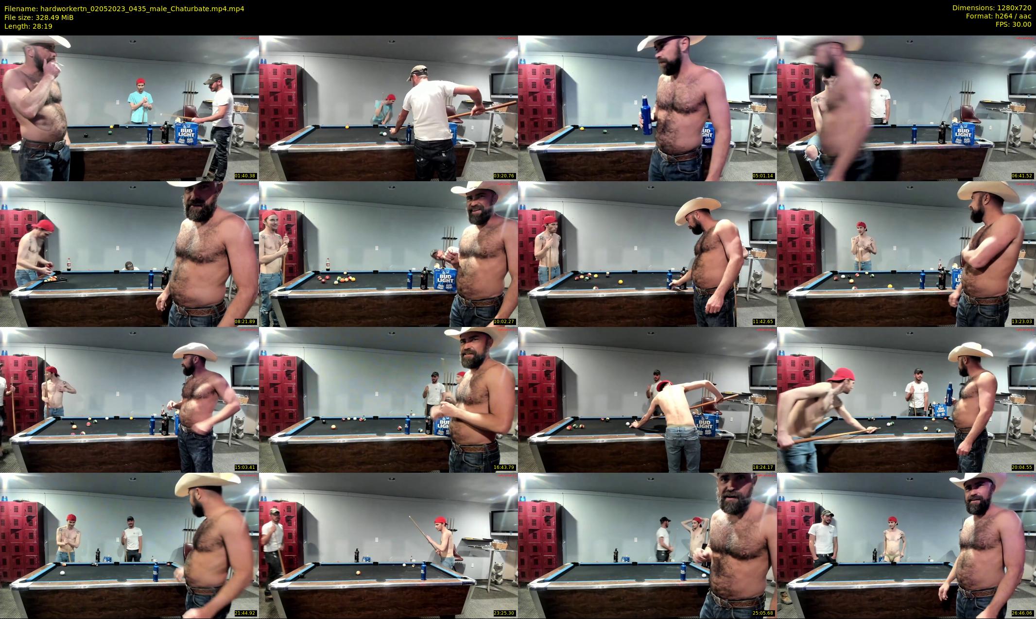 hardworkertn — 29 minute Chaturbate male cam show recording, 720p, May 2, 2023