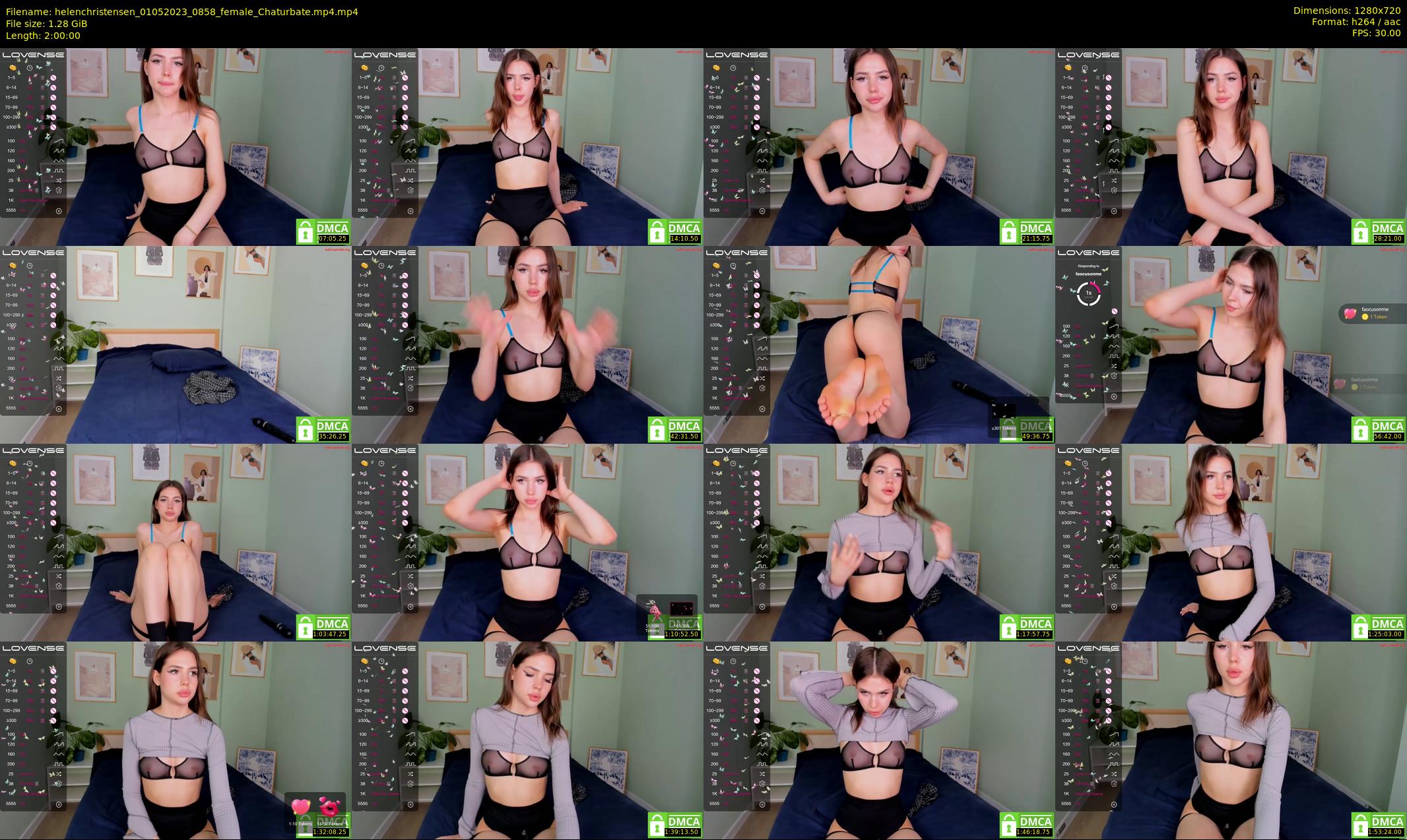 helenchristensen — 120 minute Chaturbate female cam show recording, 720p, May 1, 2023