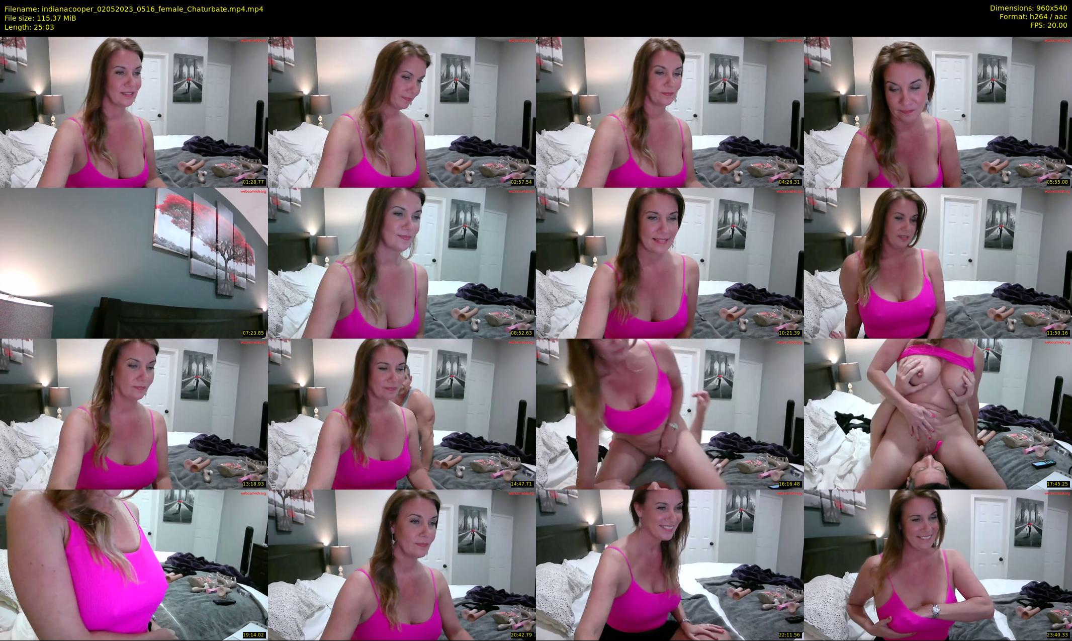 indianacooper — 26 minute Chaturbate female cam show recording, 480p, May 2, 2023