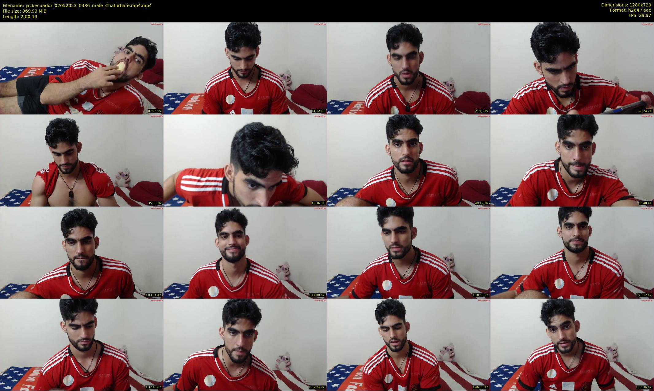 jackecuador — 121 minute Chaturbate male cam show recording, 720p, May 2, 2023