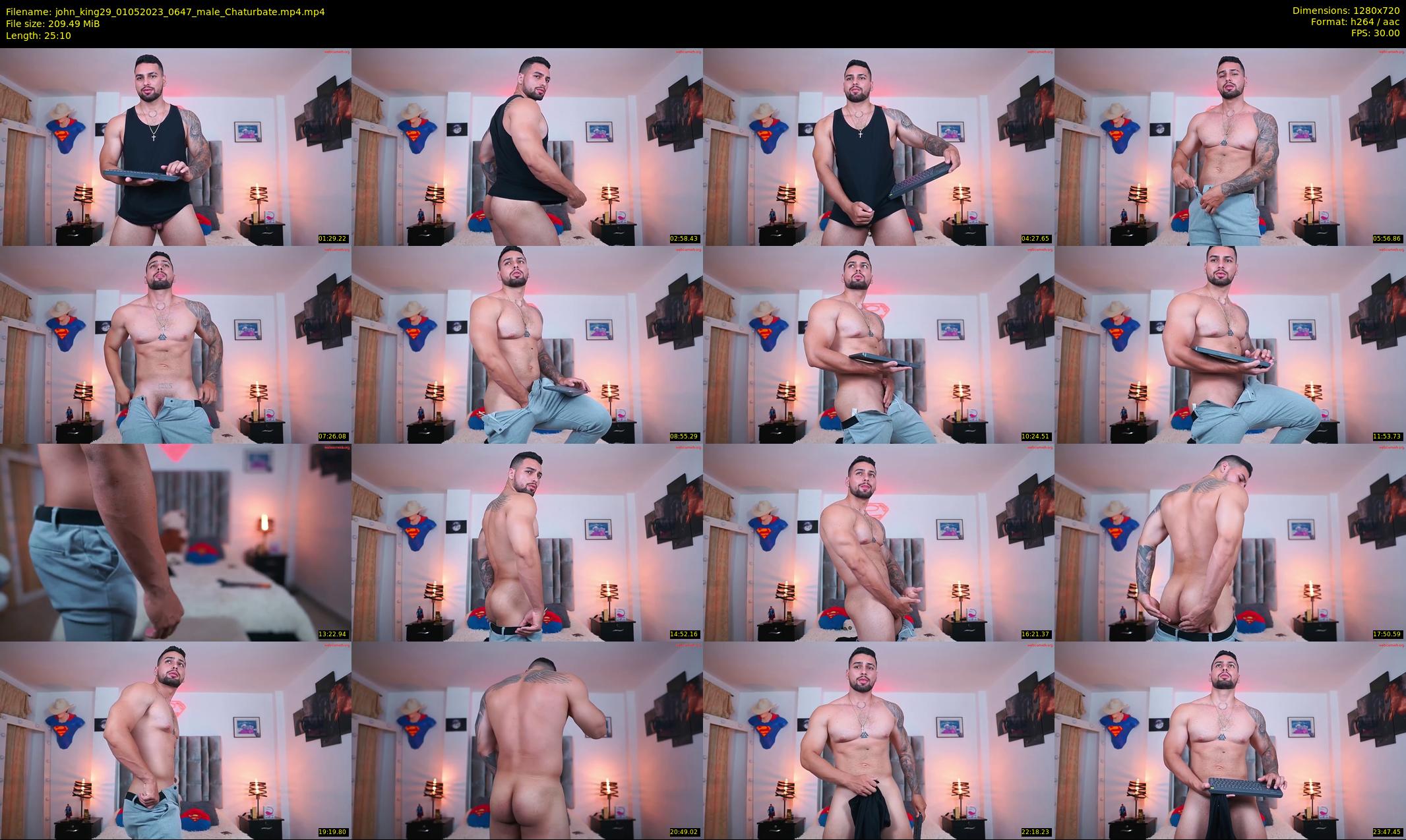 john_king29 — 26 minute Chaturbate male cam show recording, 720p, May 1, 2023