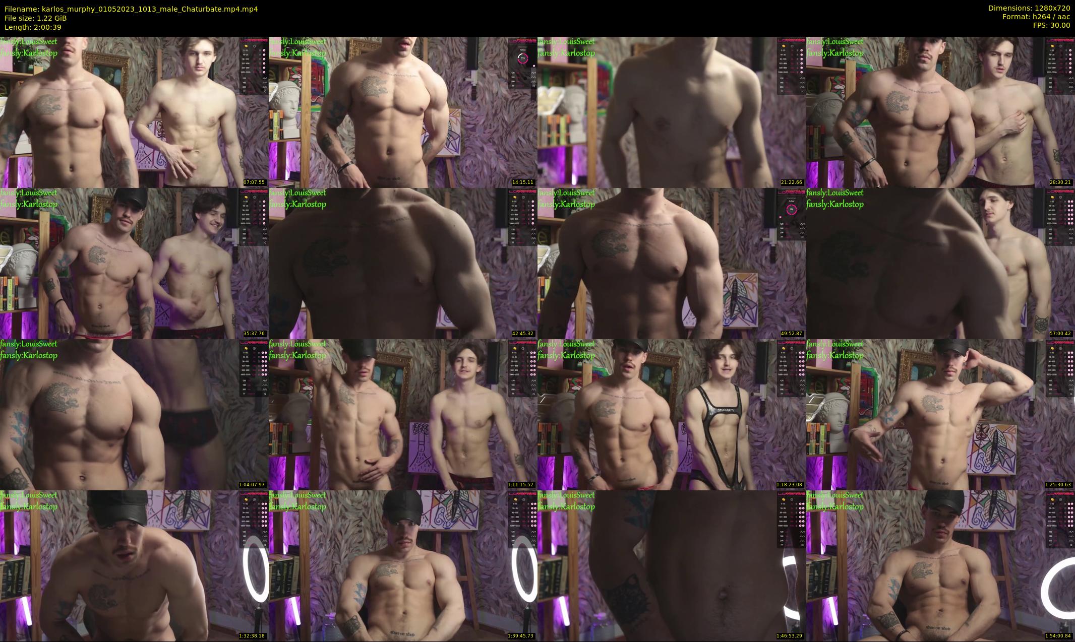 karlos_murphy — 121 minute Chaturbate male cam show recording, 720p, May 1, 2023