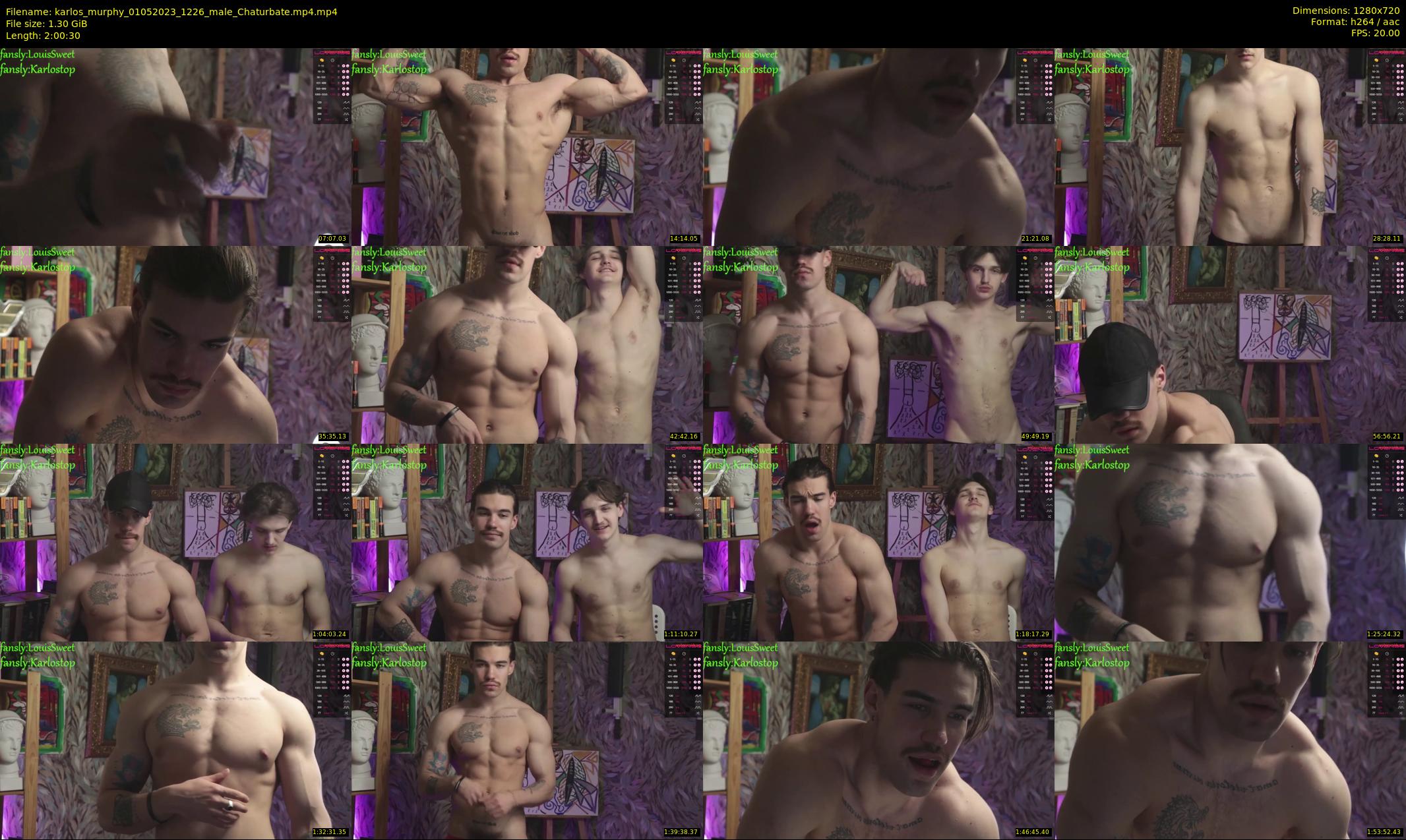 karlos_murphy — 121 minute Chaturbate male cam show recording, 720p, May 1, 2023