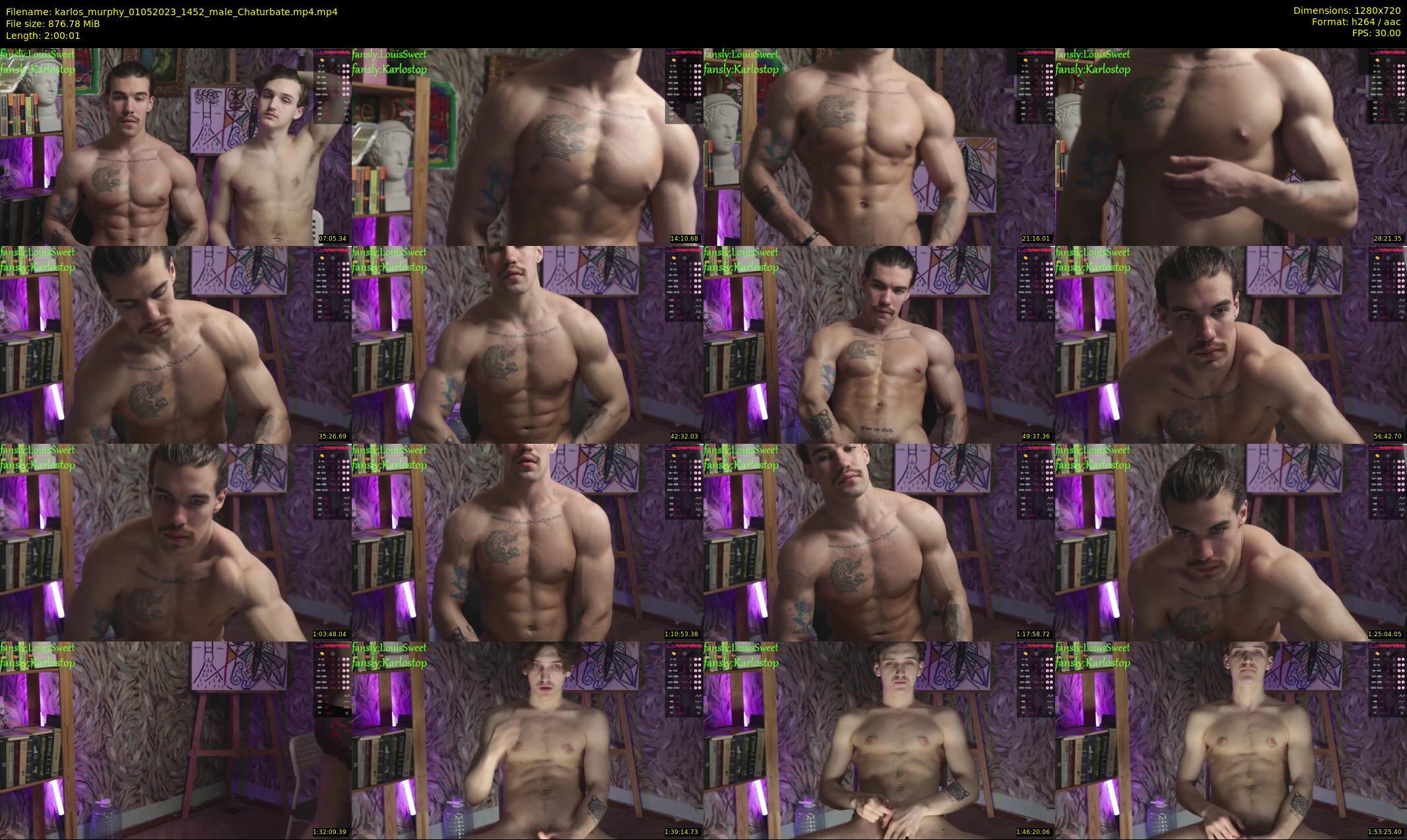 karlos_murphy — 121 minute Chaturbate male cam show recording, 720p, May 1, 2023