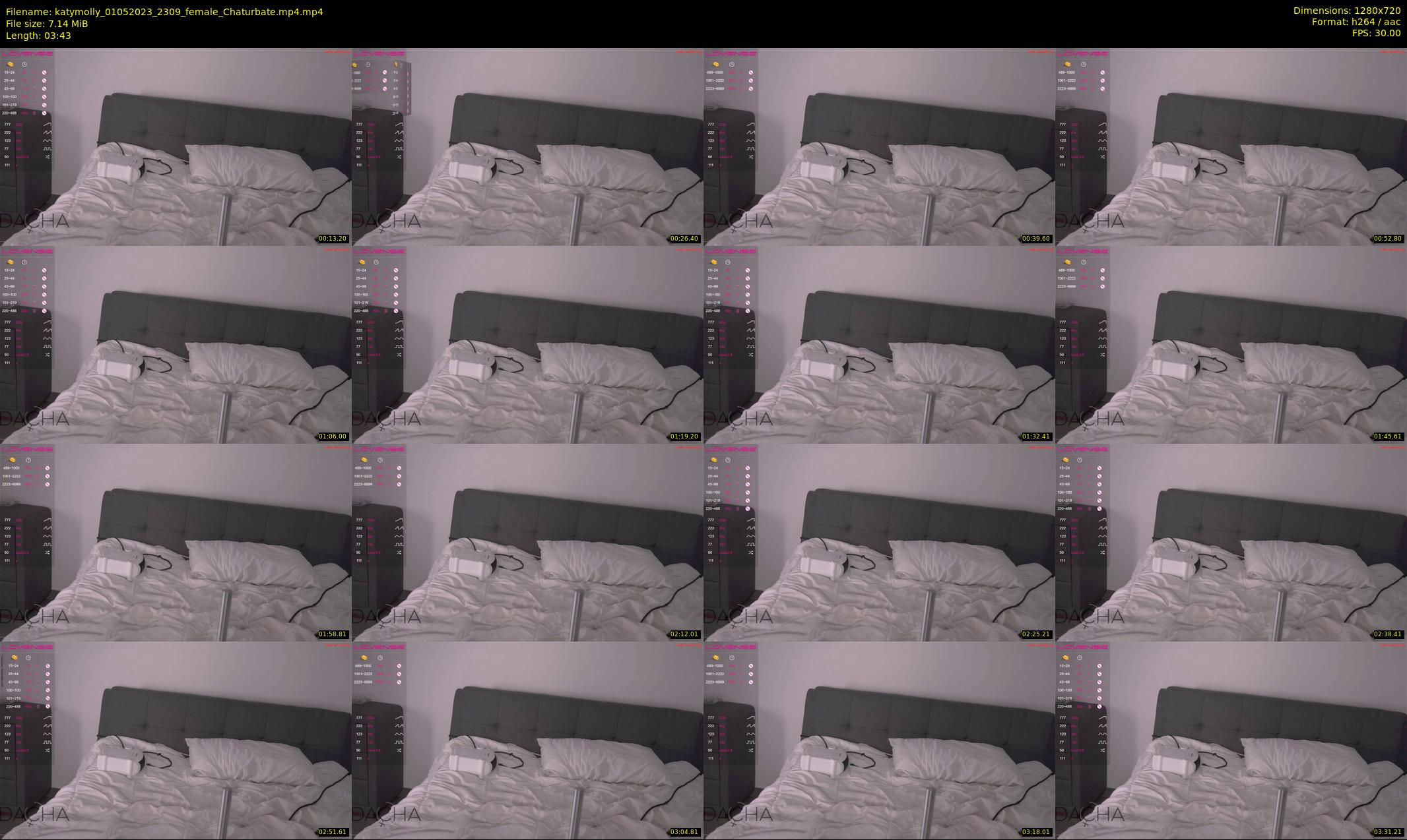 katymolly — 4 minute Chaturbate female cam show recording, 720p, May 1, 2023