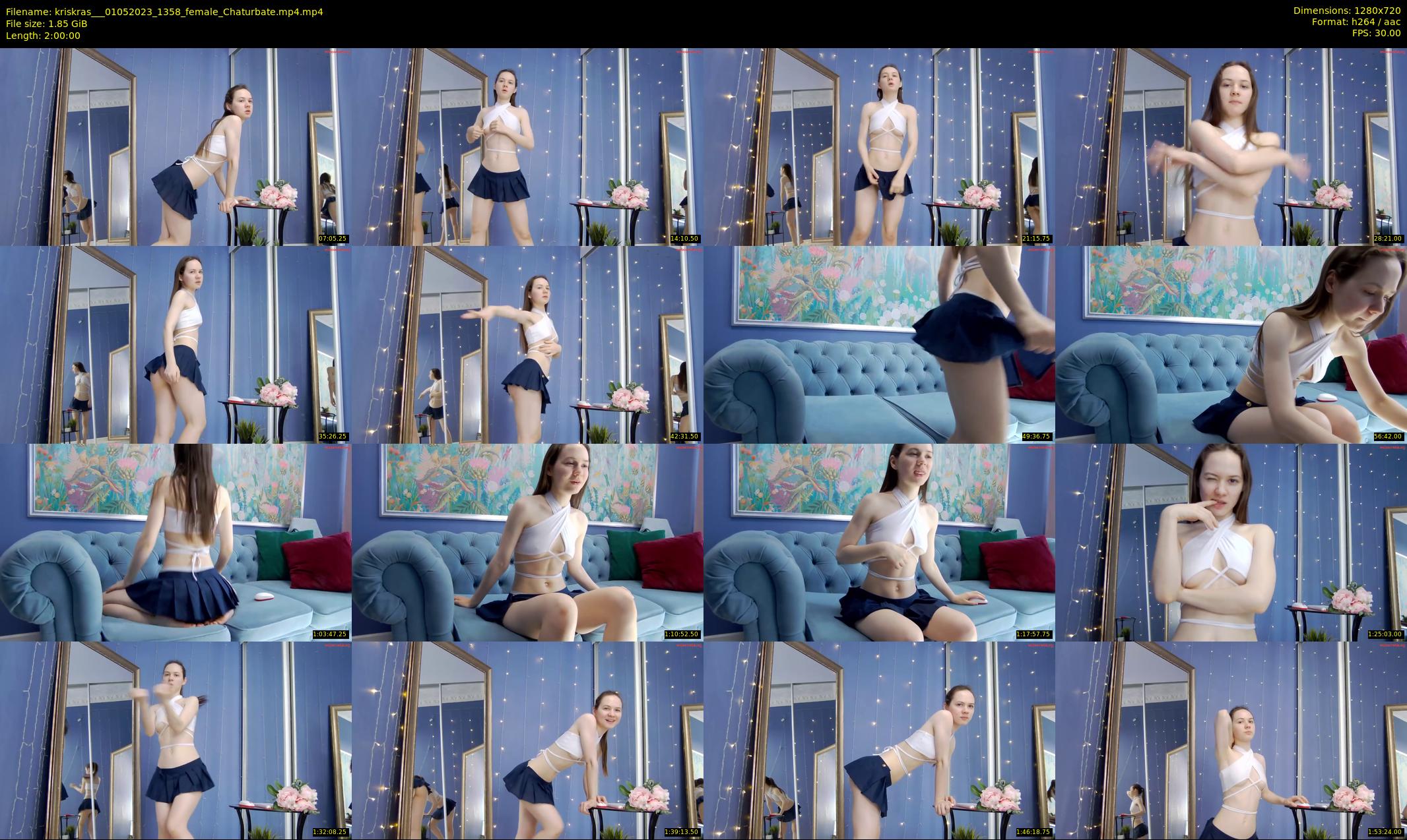 kriskras__ — 120 minute Chaturbate female cam show recording, 720p, May 1, 2023