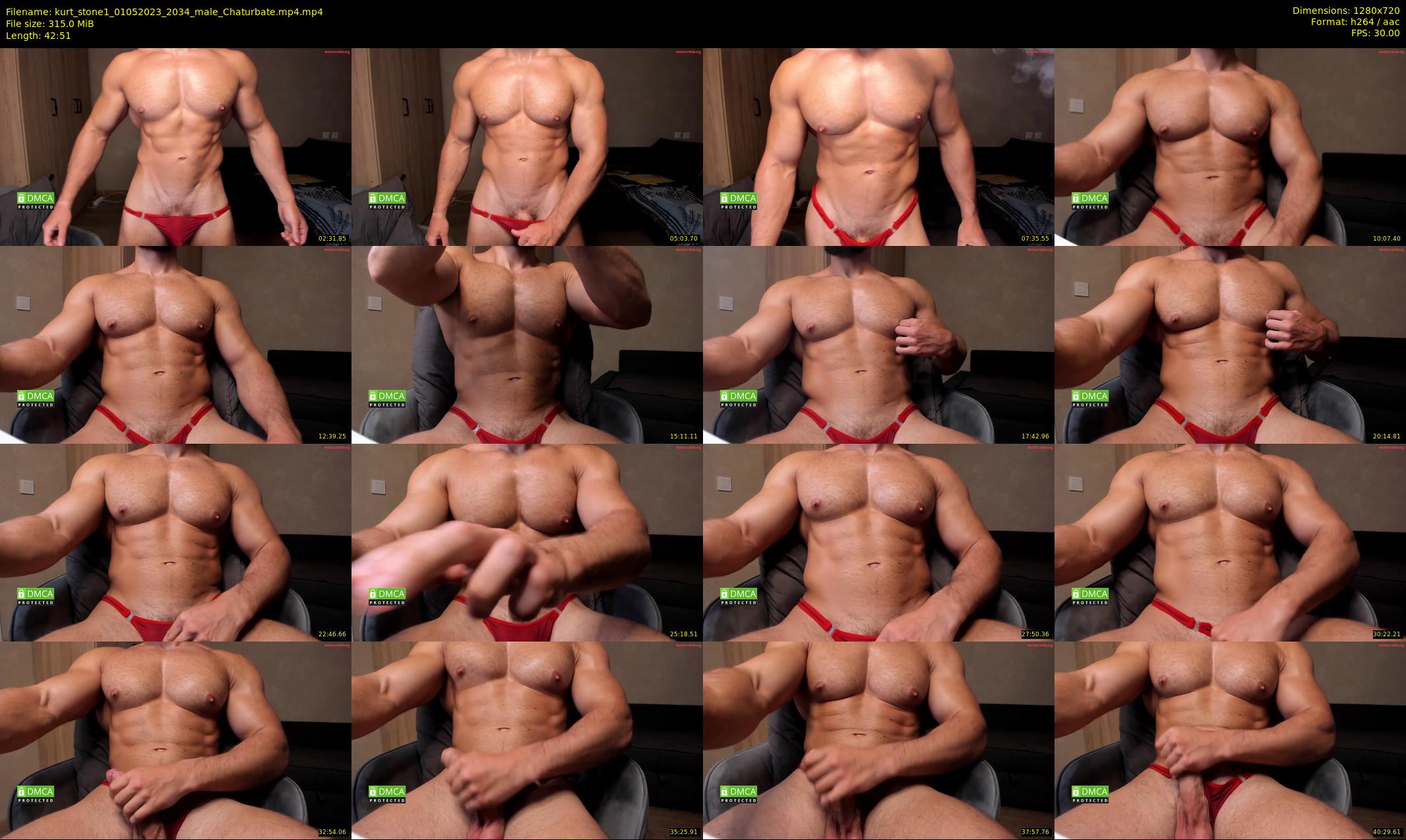 kurt_stone1 — 43 minute Chaturbate male cam show recording, 720p, May 1, 2023