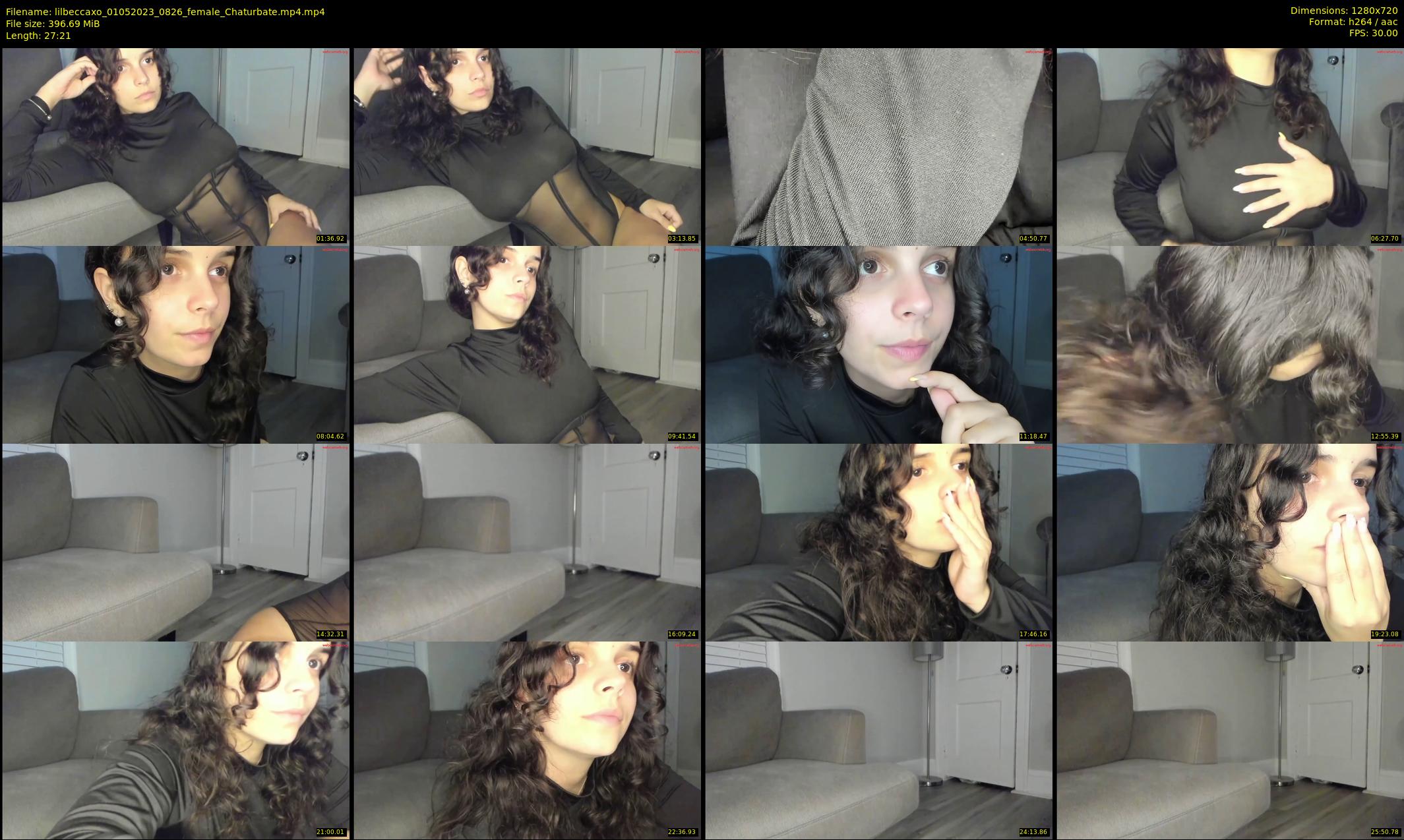 lilbeccaxo — 28 minute Chaturbate female cam show recording, 720p, May 1, 2023