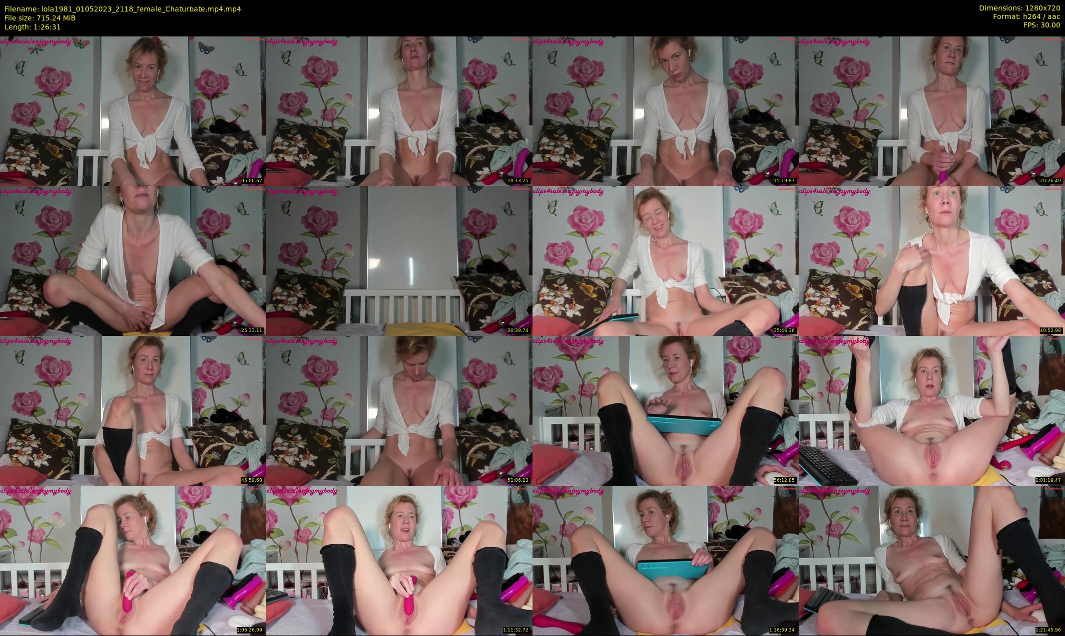 lola1981 — 87 minute Chaturbate female cam show recording, 720p, May 1, 2023