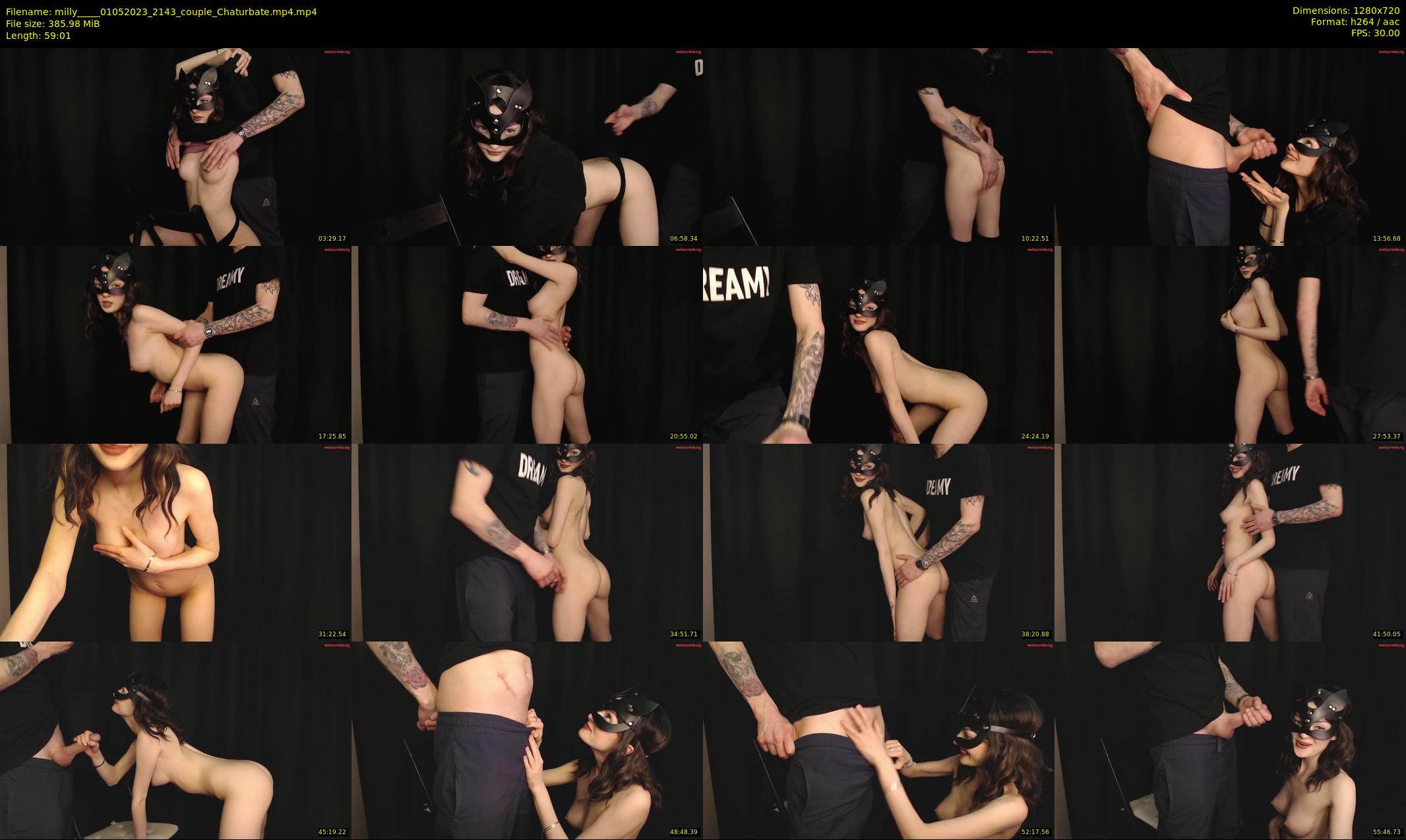 milly____ — 60 minute Chaturbate couple cam show recording, 720p, May 1, 2023