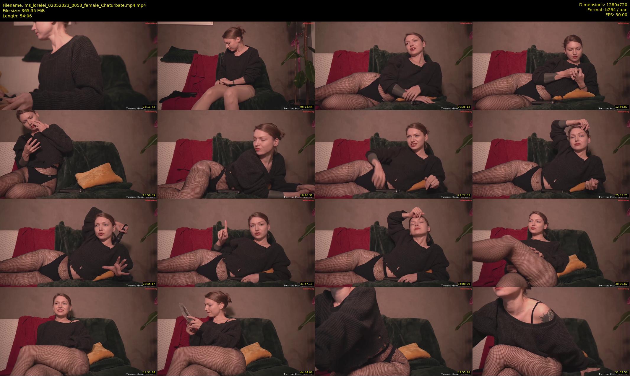 ms_lorelei — 55 minute Chaturbate female cam show recording, 720p, May 2, 2023
