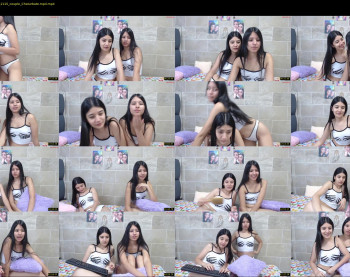 roseandmiah — 54 minute Chaturbate couple cam show recording, 720p, May 1, 2023