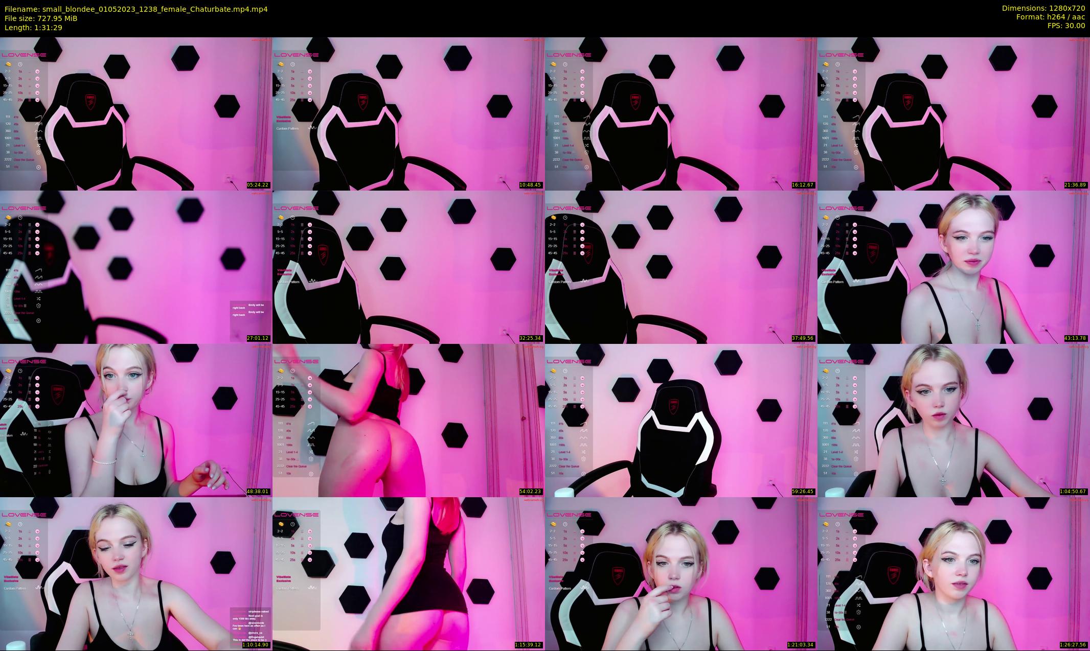 small_blondee — 92 minute Chaturbate female cam show recording, 720p, May 1, 2023