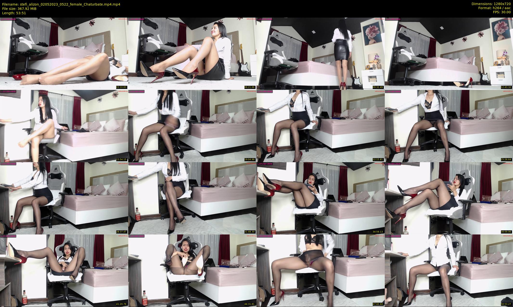 stefi_alizon — 54 minute Chaturbate female cam show recording, 720p, May 2, 2023