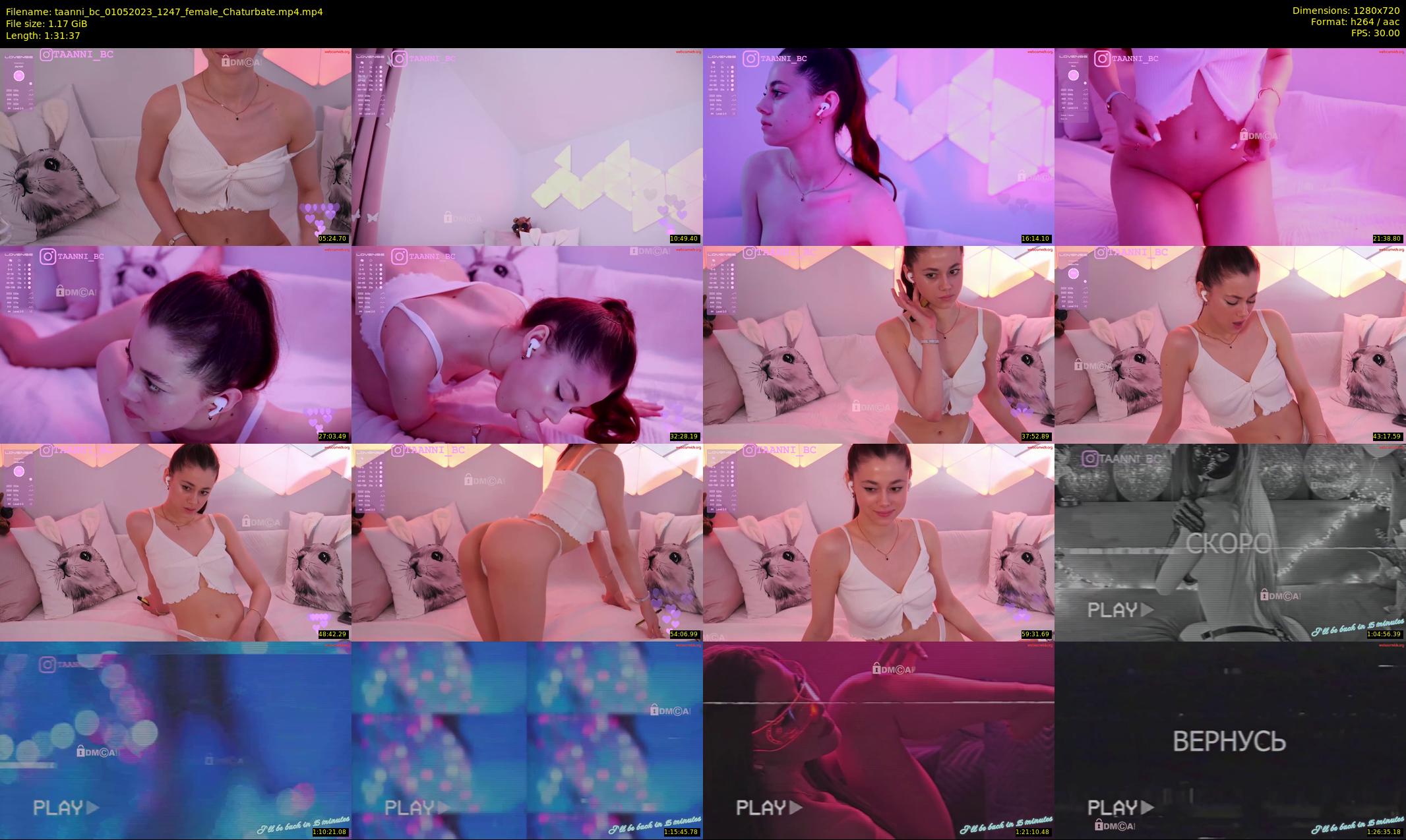 taanni_bc — 92 minute Chaturbate female cam show recording, 720p, May 1, 2023