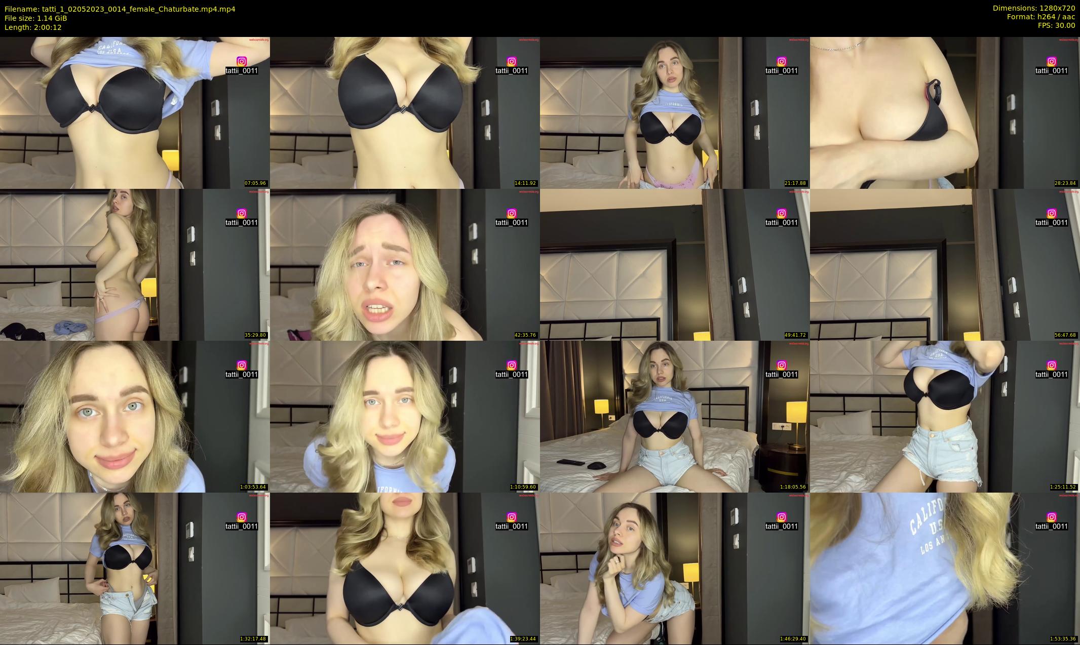 tatti_1 — 121 minute Chaturbate female cam show recording, 720p, May 2, 2023