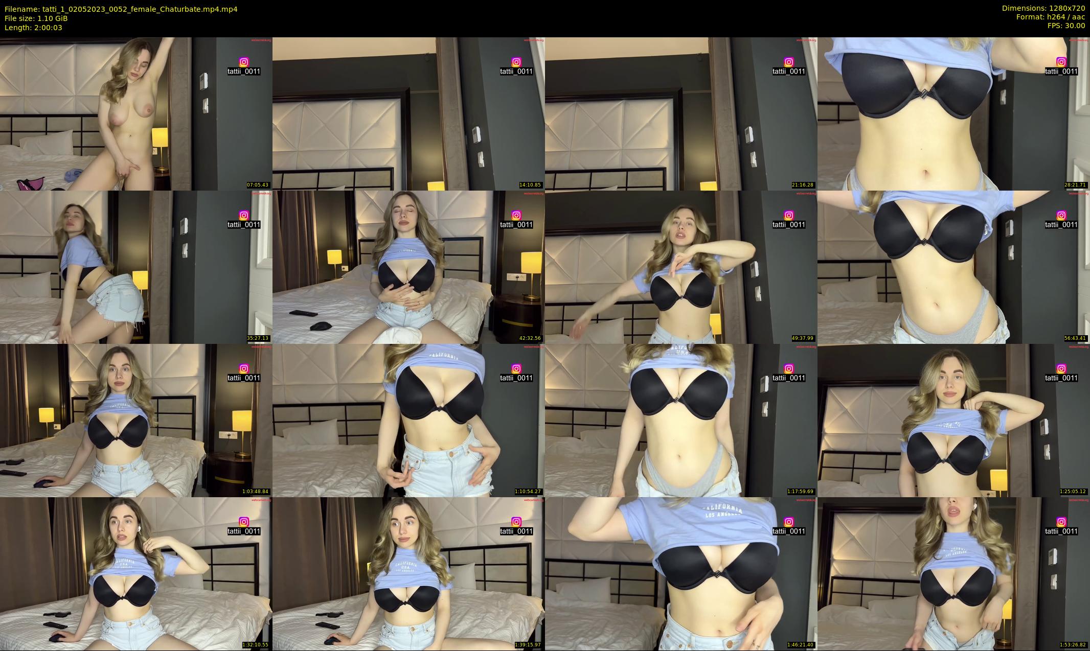 tatti_1 — 121 minute Chaturbate female cam show recording, 720p, May 2, 2023