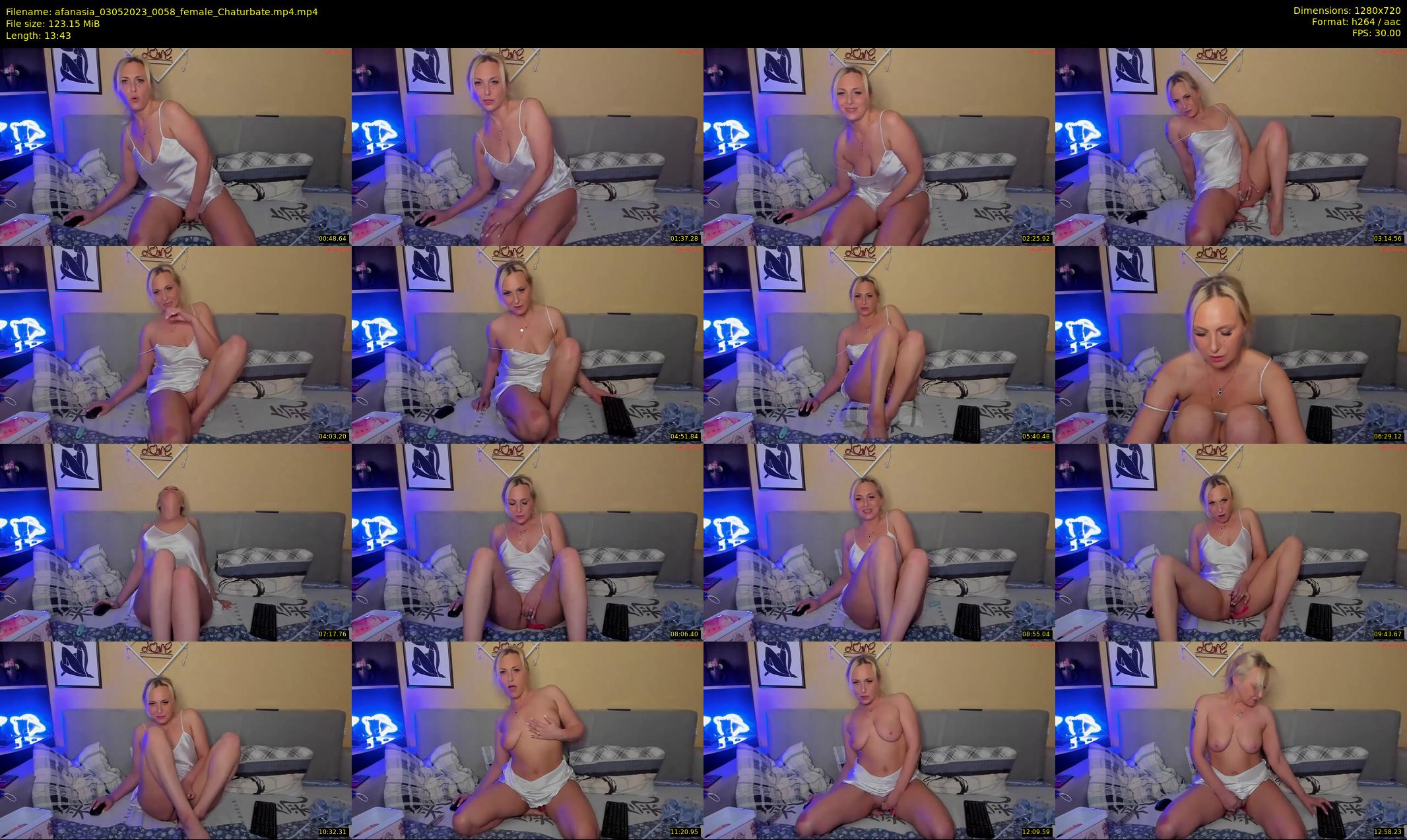 afanasia — 14 minute Chaturbate female cam show recording, 720p, May 3, 2023