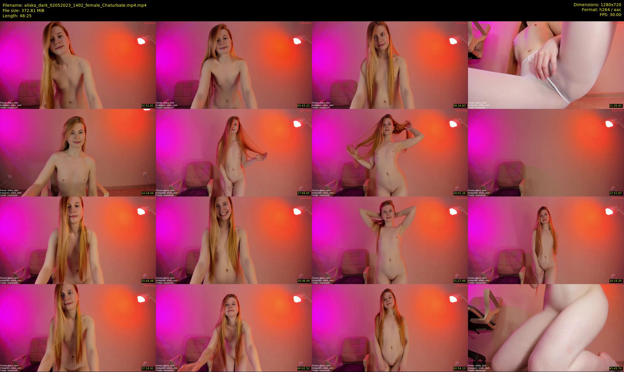 aliska_dark — 49 minute Chaturbate female cam show recording, 720p, May 2, 2023