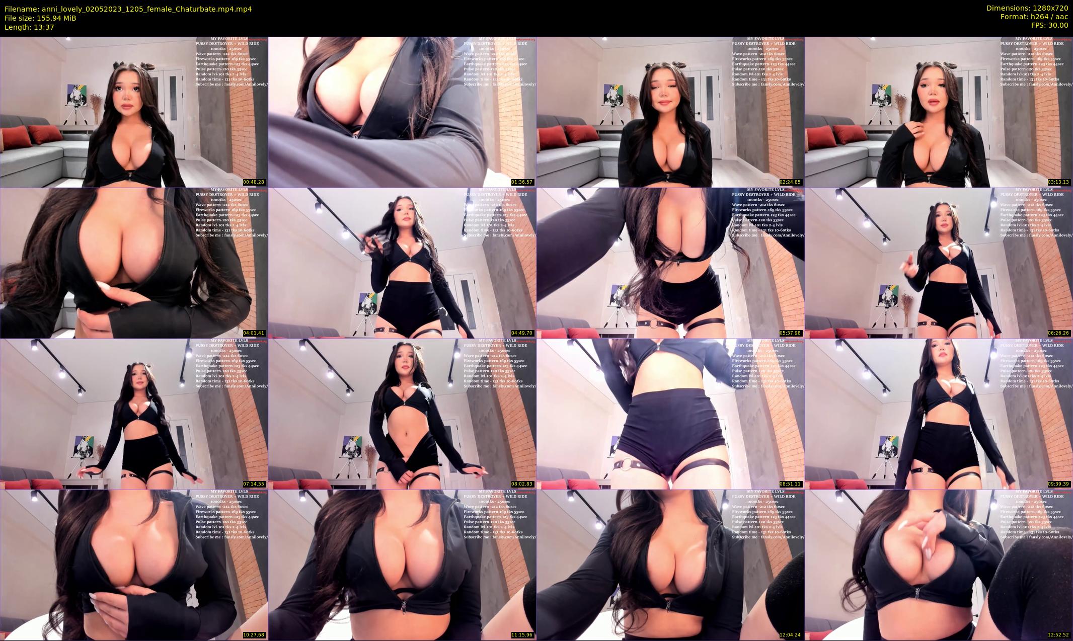 anni_lovely — 14 minute Chaturbate female cam show recording, 720p, May 2, 2023