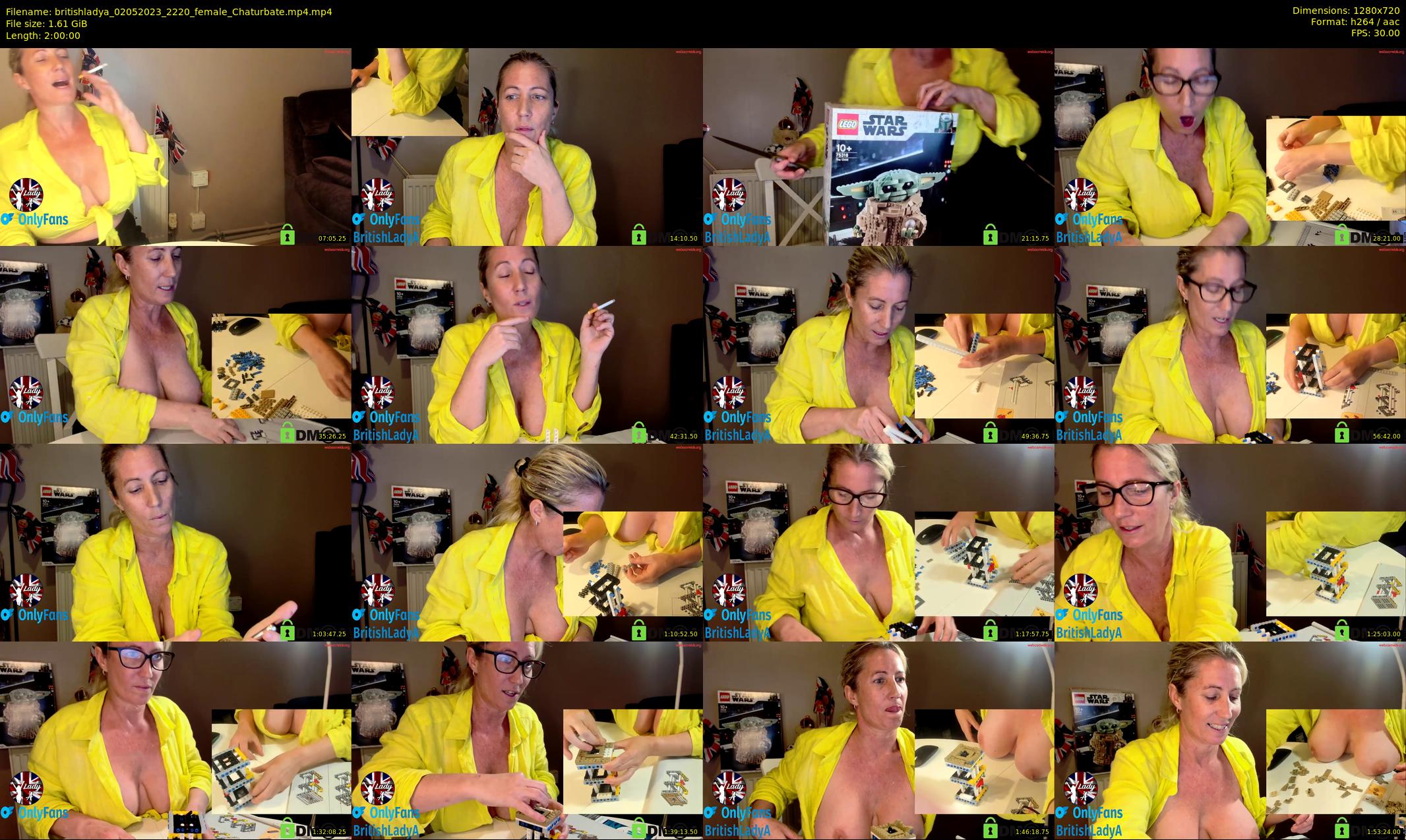 britishladya — 120 minute Chaturbate female cam show recording, 720p, May 2, 2023