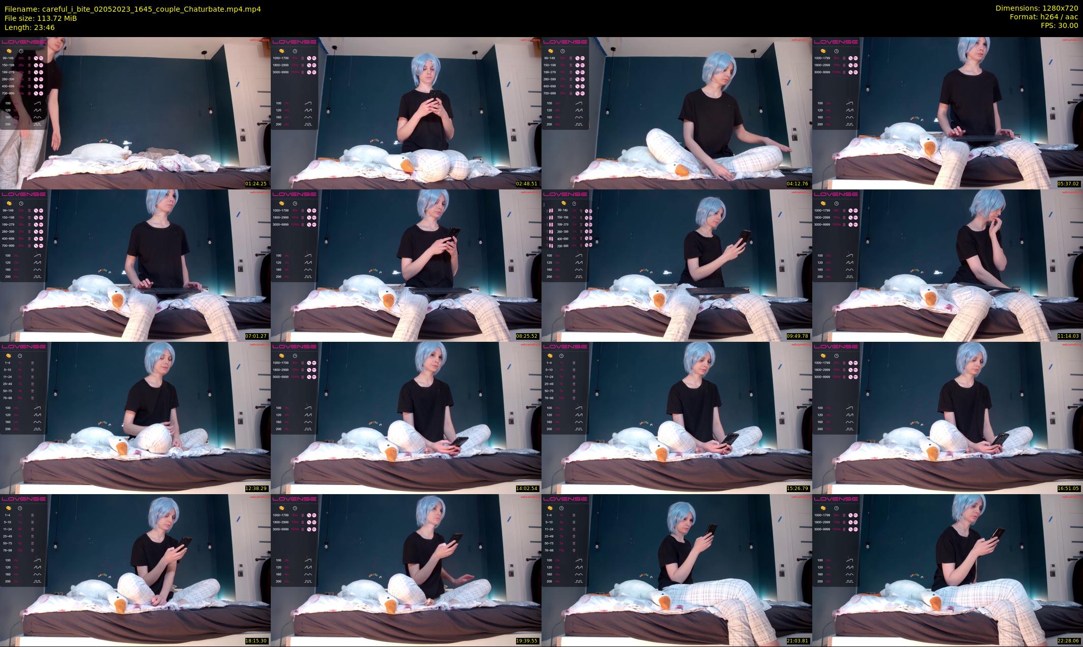 careful_i_bite — 24 minute Chaturbate female cam show recording, 720p, May 2, 2023