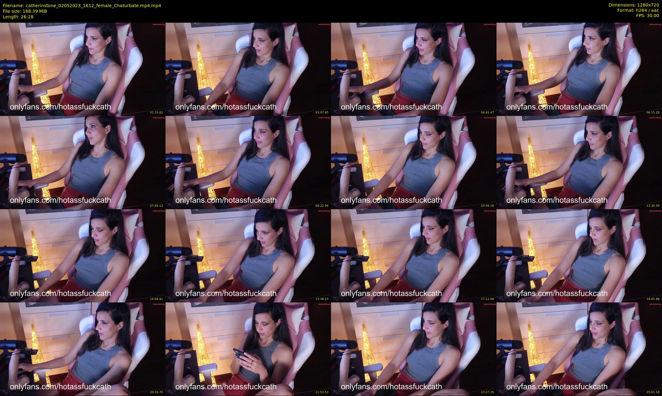 catherinstone — 27 minute Chaturbate female cam show recording, 720p, May 2, 2023