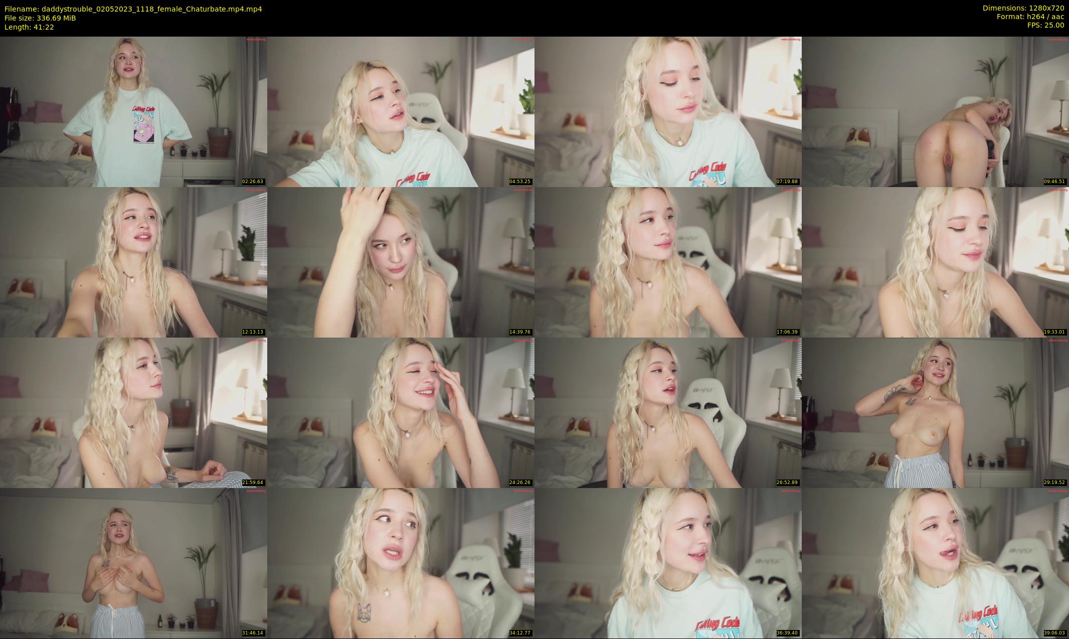 daddystrouble — 42 minute Chaturbate female cam show recording, 720p, May 2, 2023