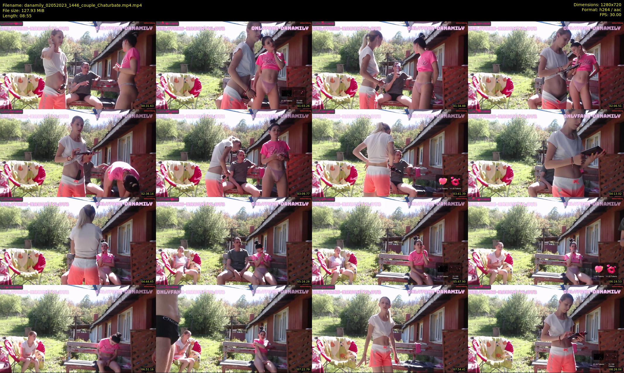 danamily — 9 minute Chaturbate female cam show recording, 720p, May 2, 2023