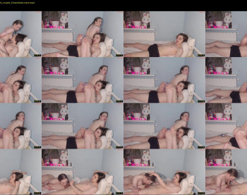duomoon — 28 minute Chaturbate couple cam show recording, 720p, May 2, 2023