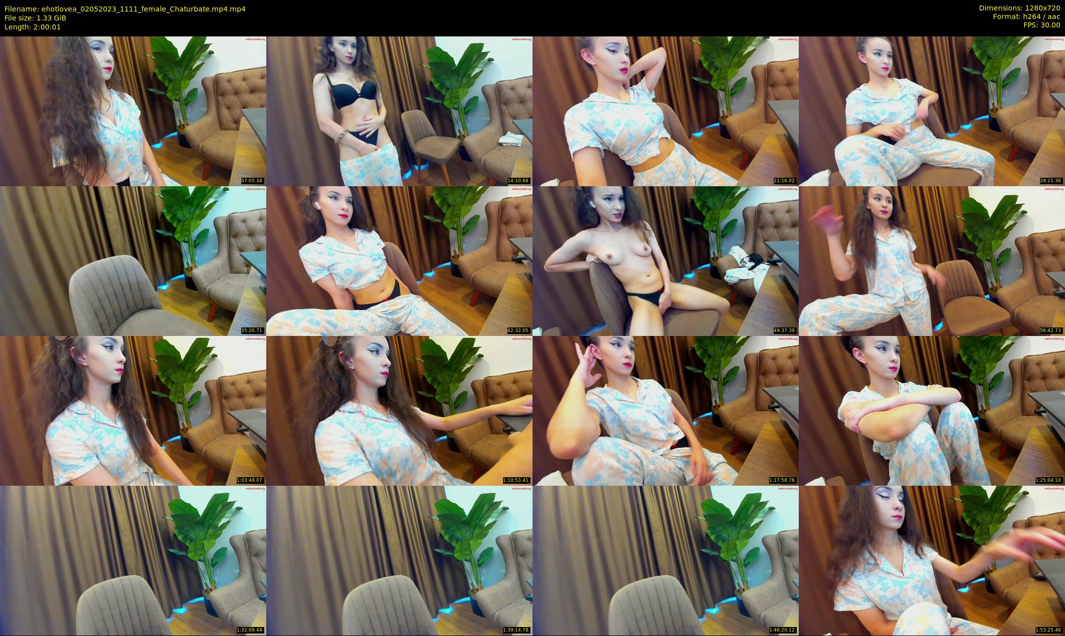 ehotlovea — 121 minute Chaturbate female cam show recording, 720p, May 2, 2023
