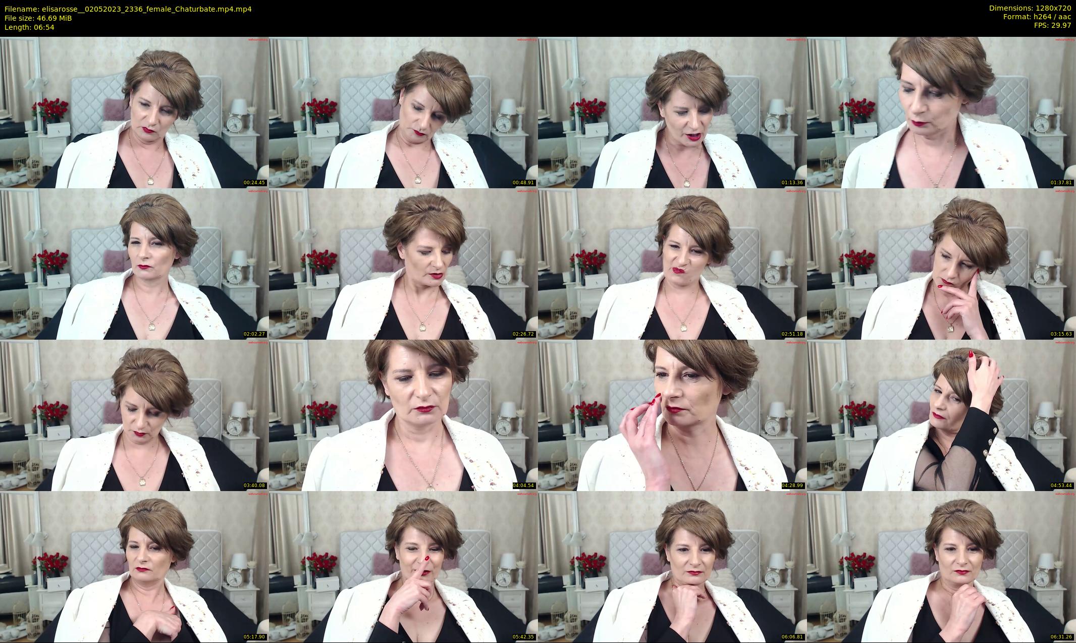 elisarosse_ — 7 minute Chaturbate female cam show recording, 720p, May 2, 2023
