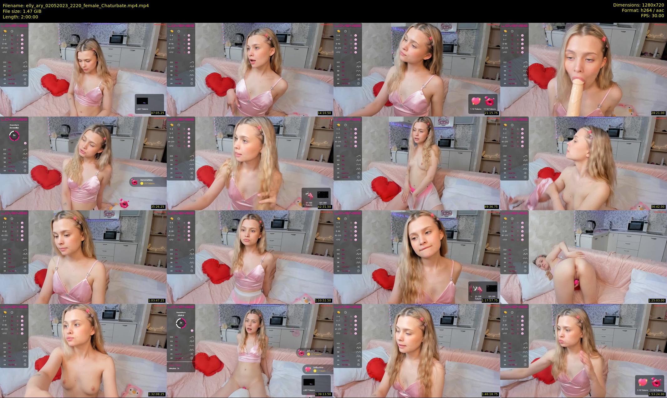 elly_ary — 120 minute Chaturbate female cam show recording, 720p, May 2, 2023