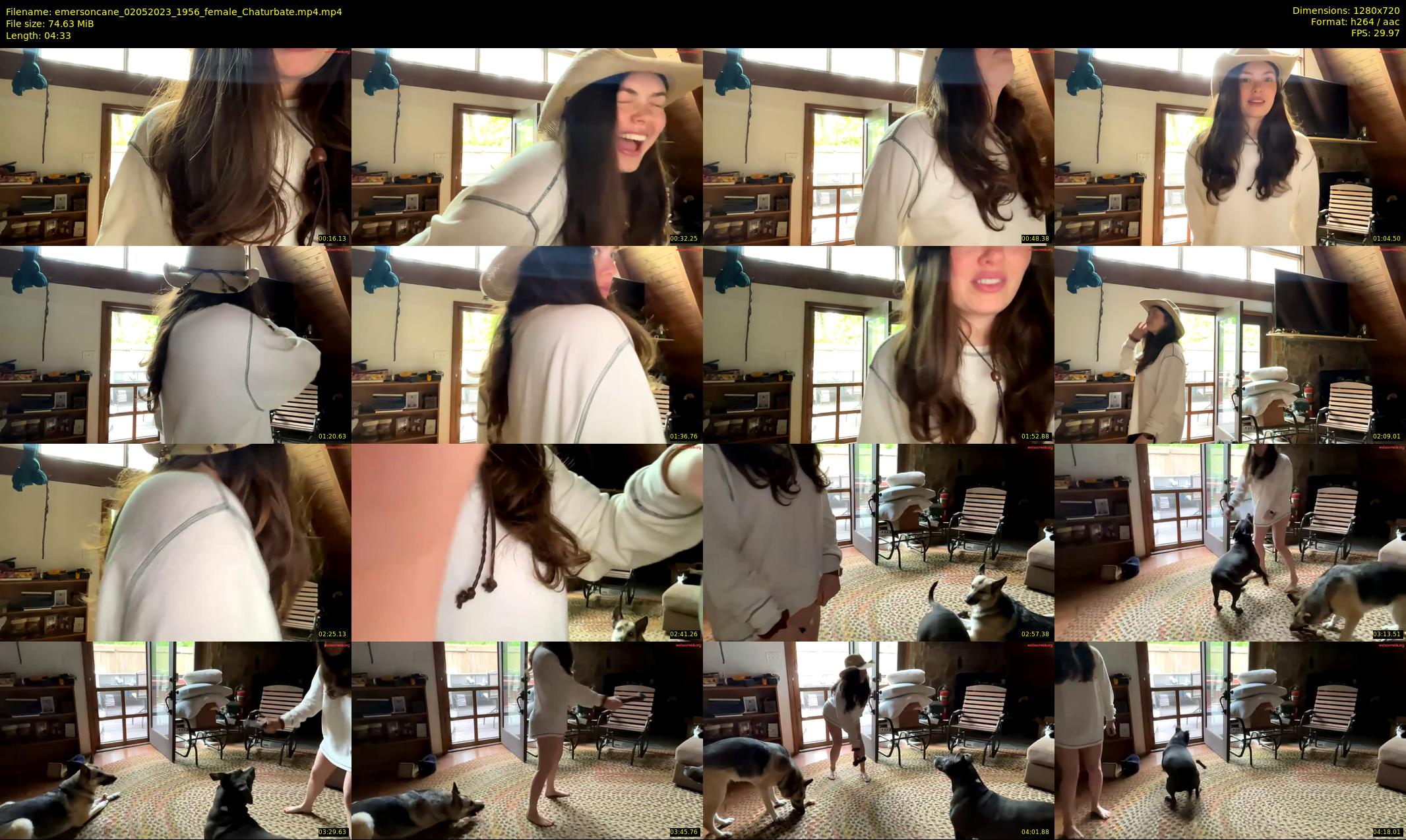 emersoncane — 5 minute Chaturbate female cam show recording, 720p, May 2, 2023