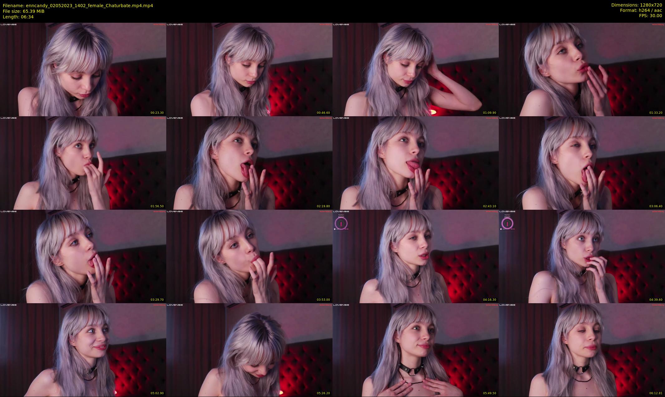 enncandy — 7 minute Chaturbate female cam show recording, 720p, May 2, 2023