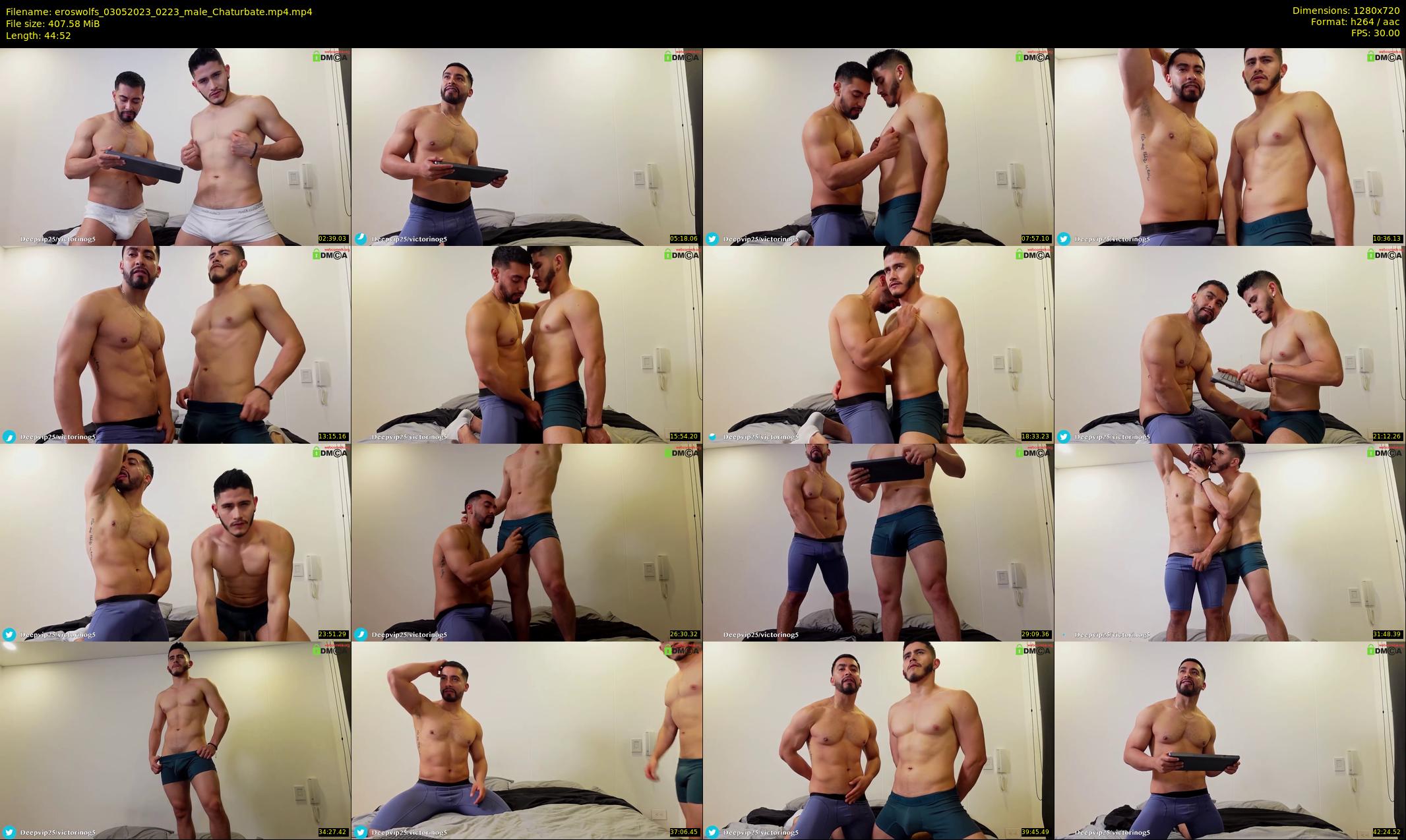 eroswolfs — 45 minute Chaturbate male cam show recording, 720p, May 3, 2023