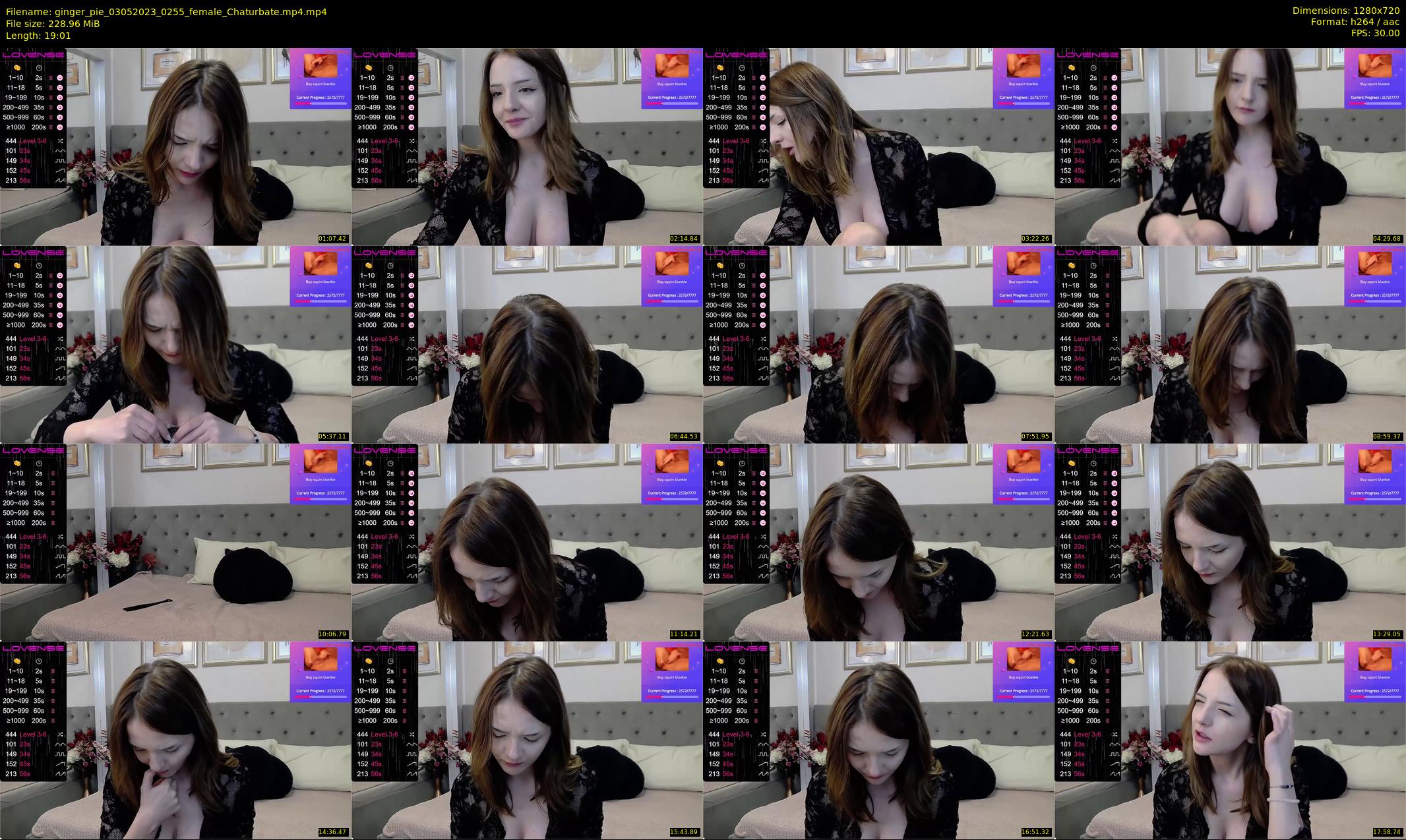ginger_pie — 20 minute Chaturbate female cam show recording, 720p, May 3, 2023