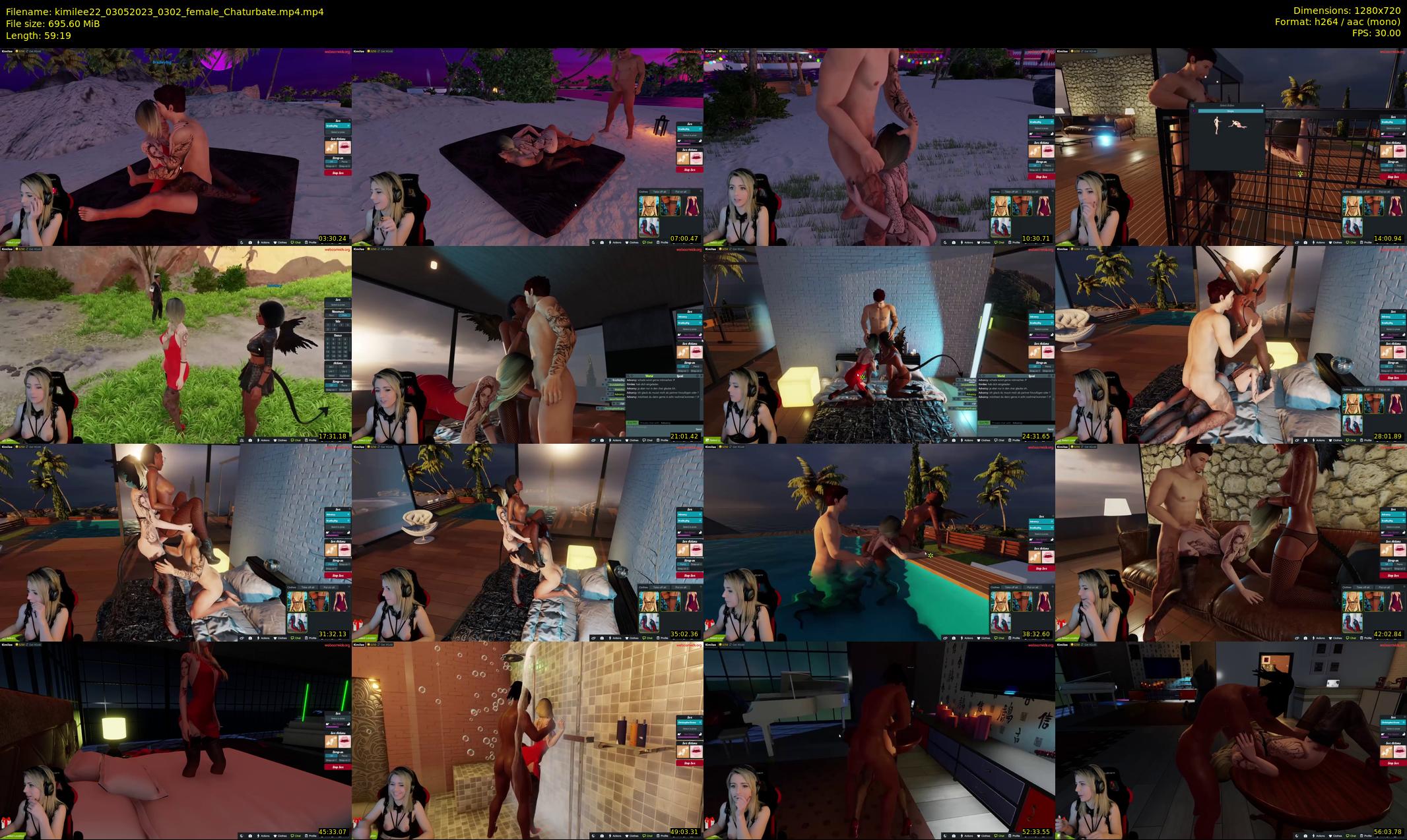 kimilee22 — 60 minute Chaturbate female cam show recording, 720p, May 3, 2023