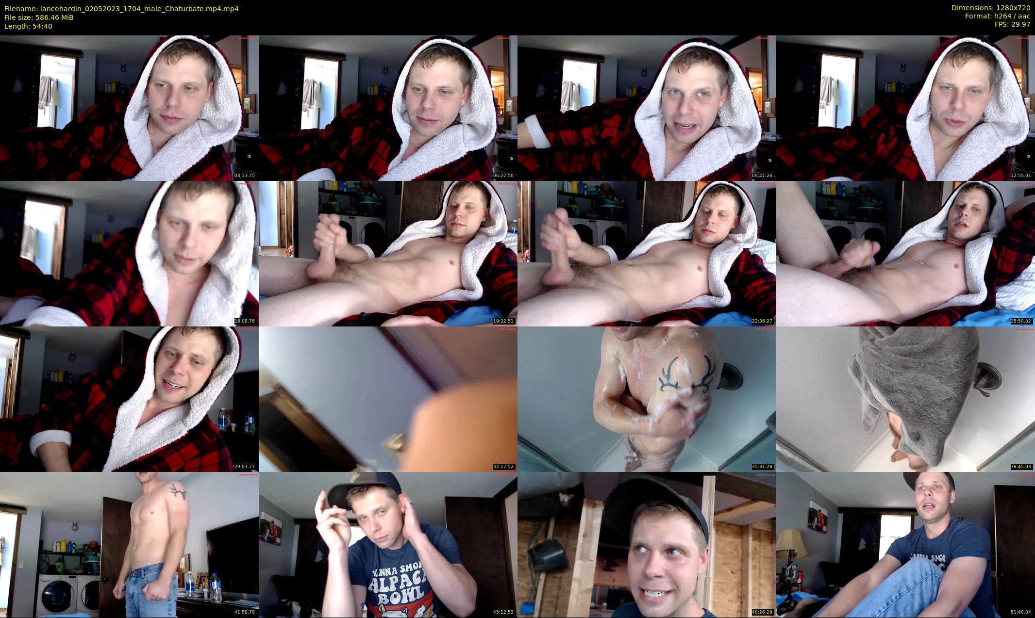 lancehardin — 55 minute Chaturbate male cam show recording, 720p, May 2, 2023