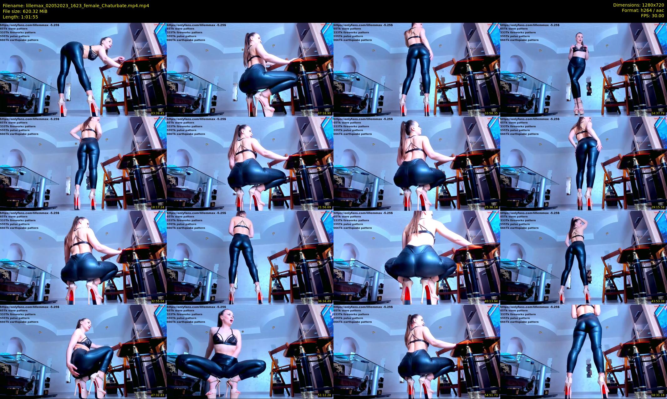 lillemax — 62 minute Chaturbate female cam show recording, 720p, May 2, 2023