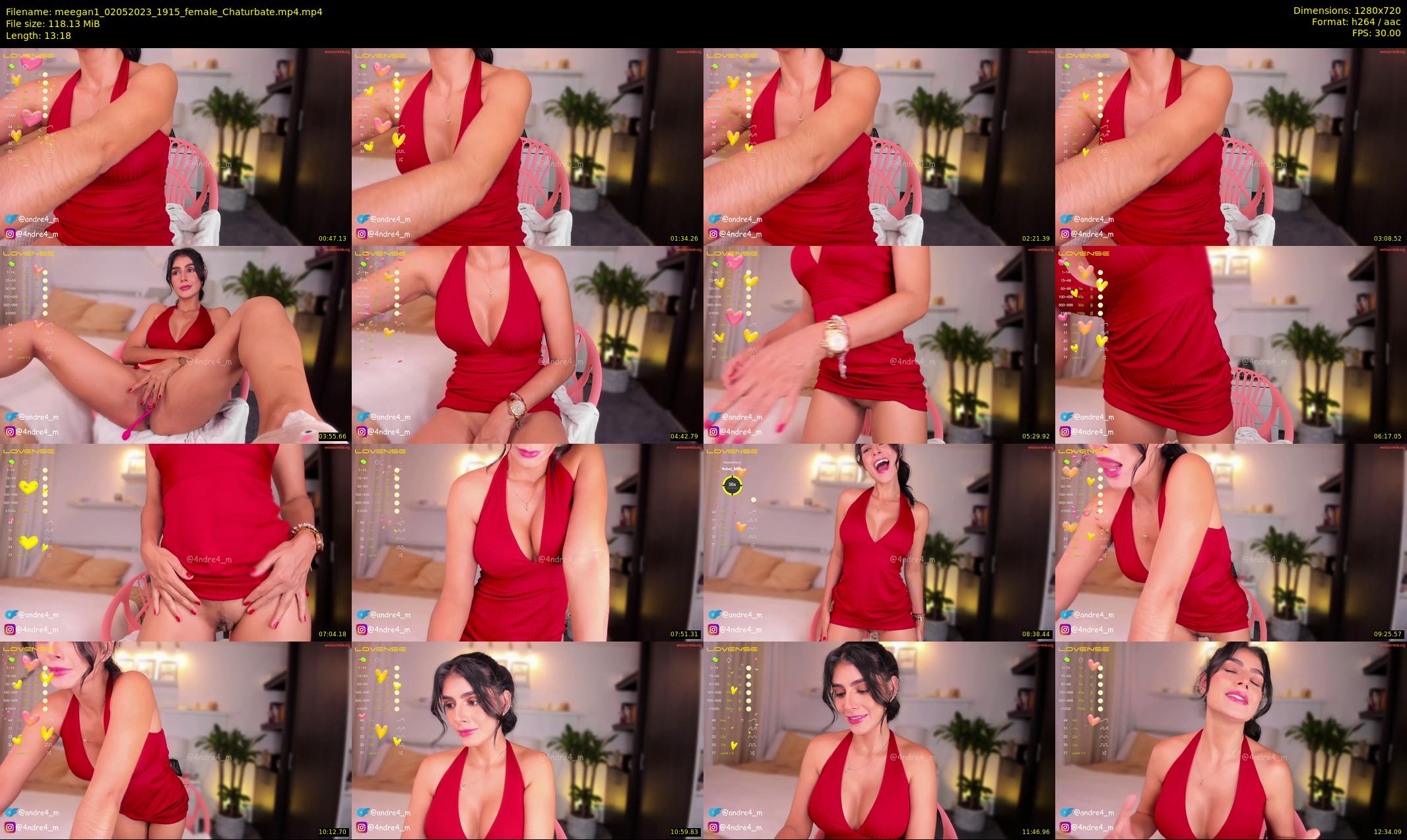 meegan1 — 14 minute Chaturbate female cam show recording, 720p, May 2, 2023