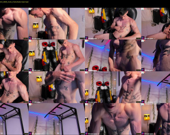 metatron_muscle — 45 minute Chaturbate male cam show recording, 720p, May 2, 2023