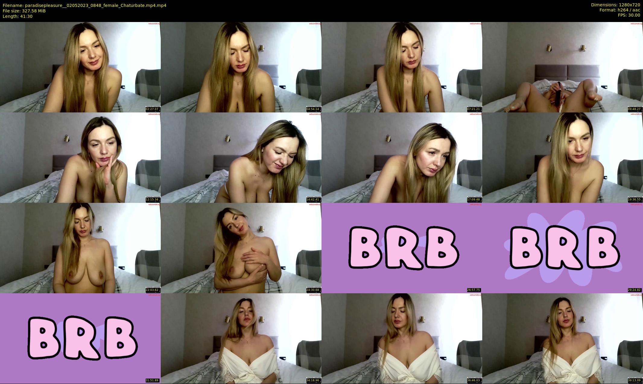 paradisepleasure_ — 42 minute Chaturbate couple cam show recording, 720p, May 2, 2023